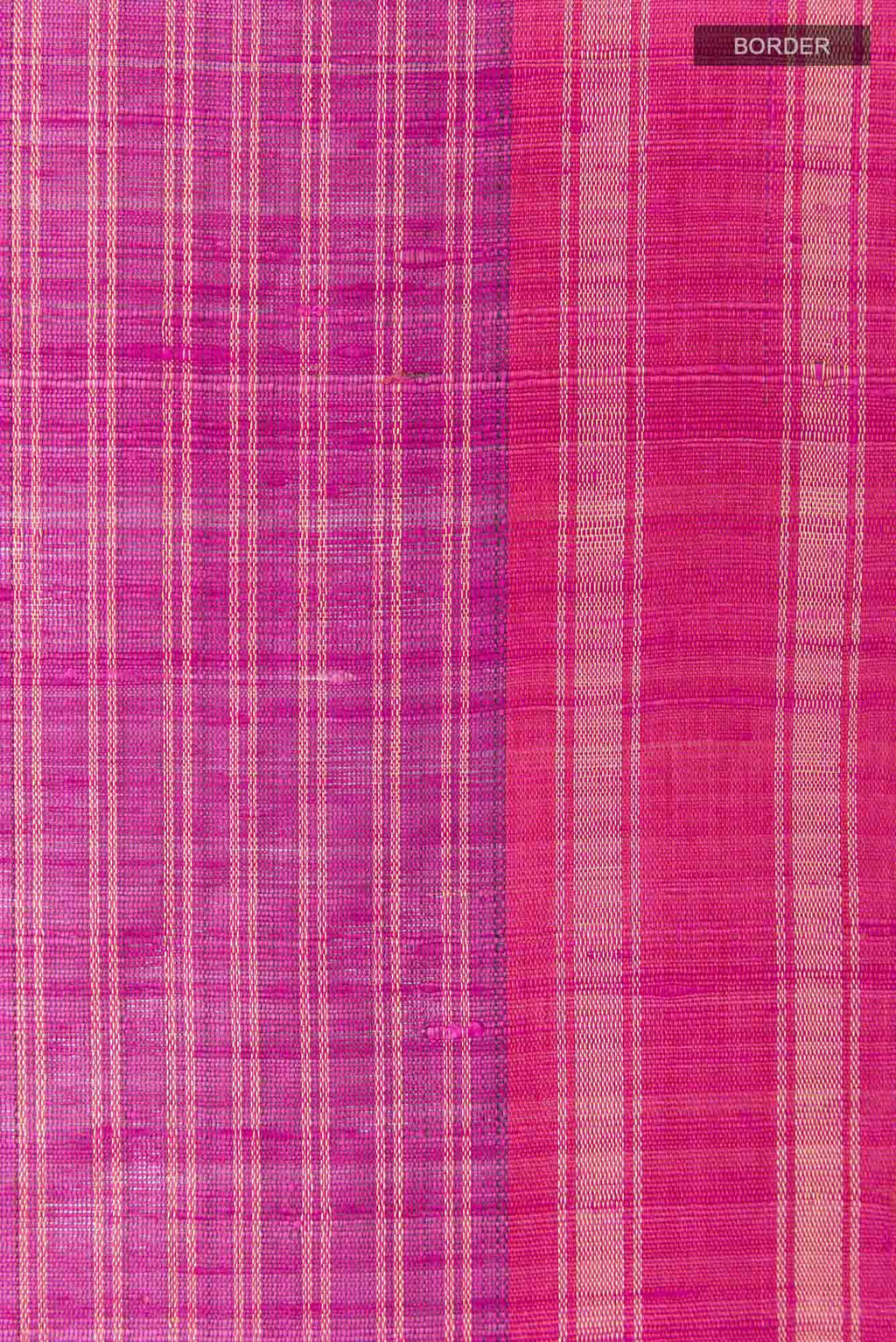 Magenta Tussar Saree