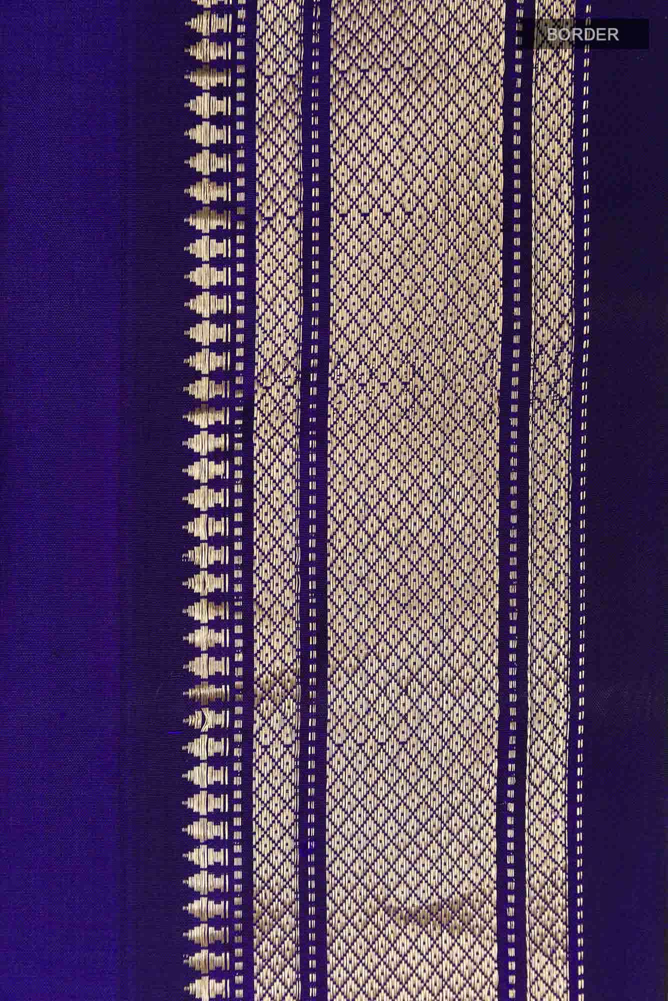 Blue Paithani Silk Saree