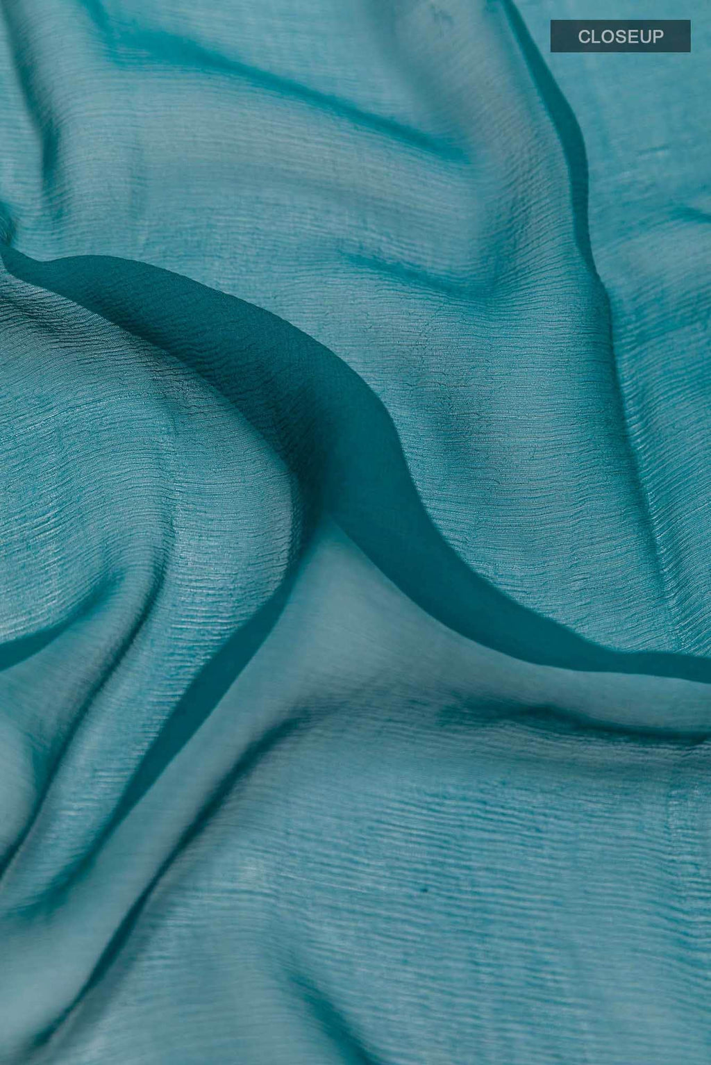 Dark Blue Chiffon Saree