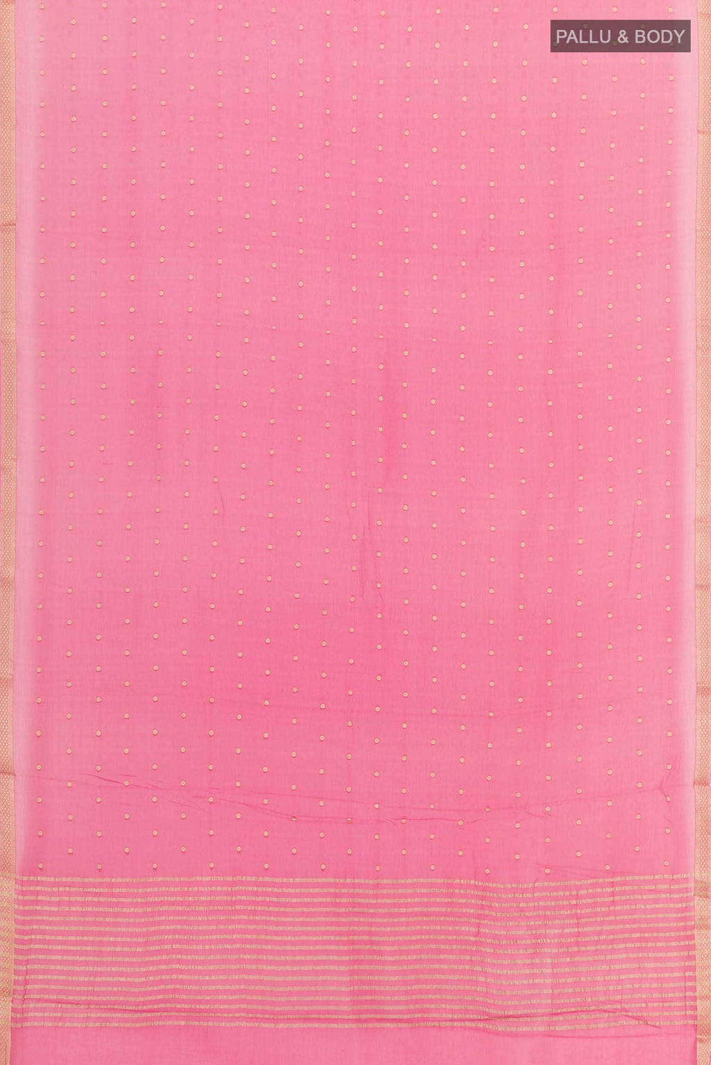 Pink Chiffon Saree