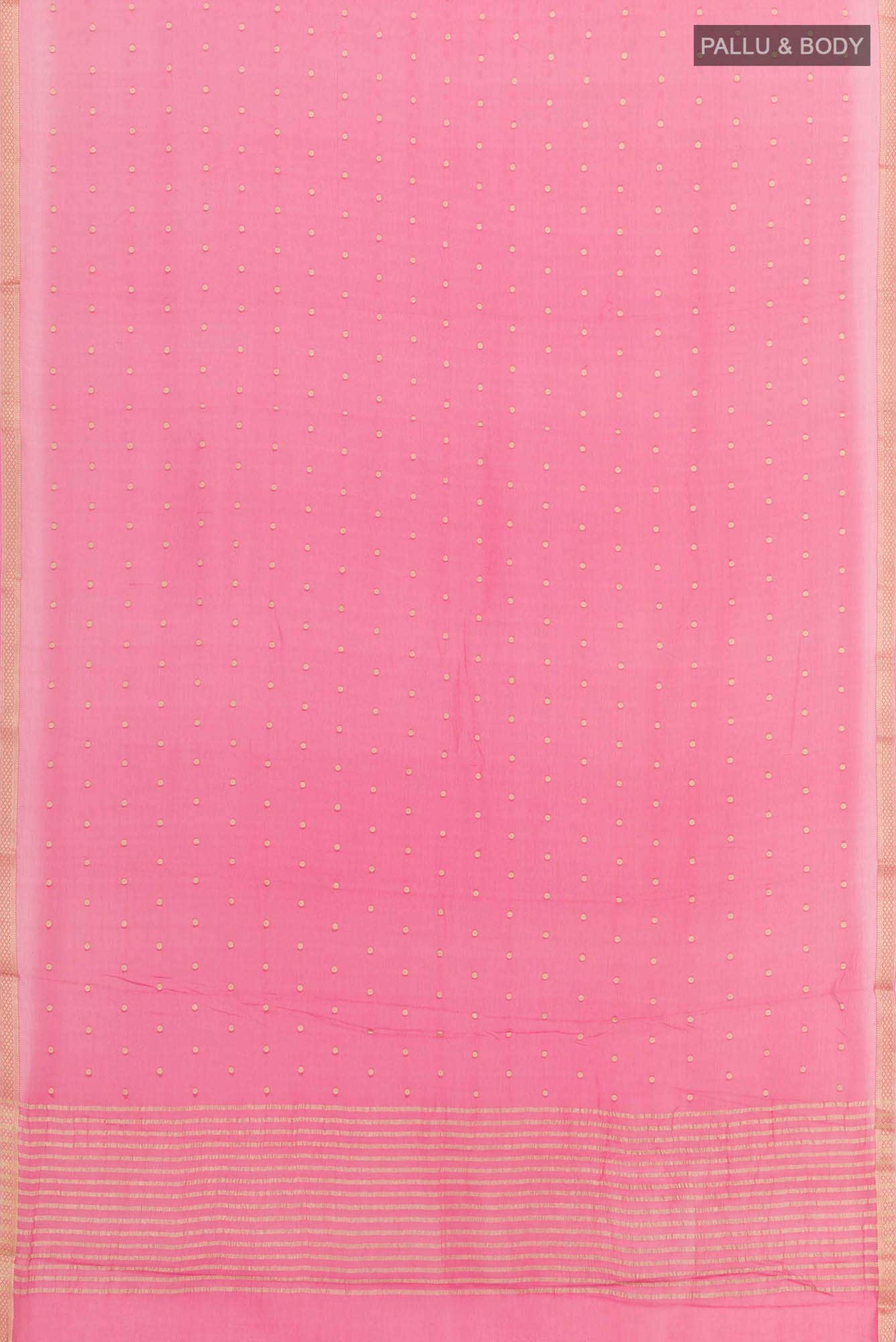Pink Chiffon Saree