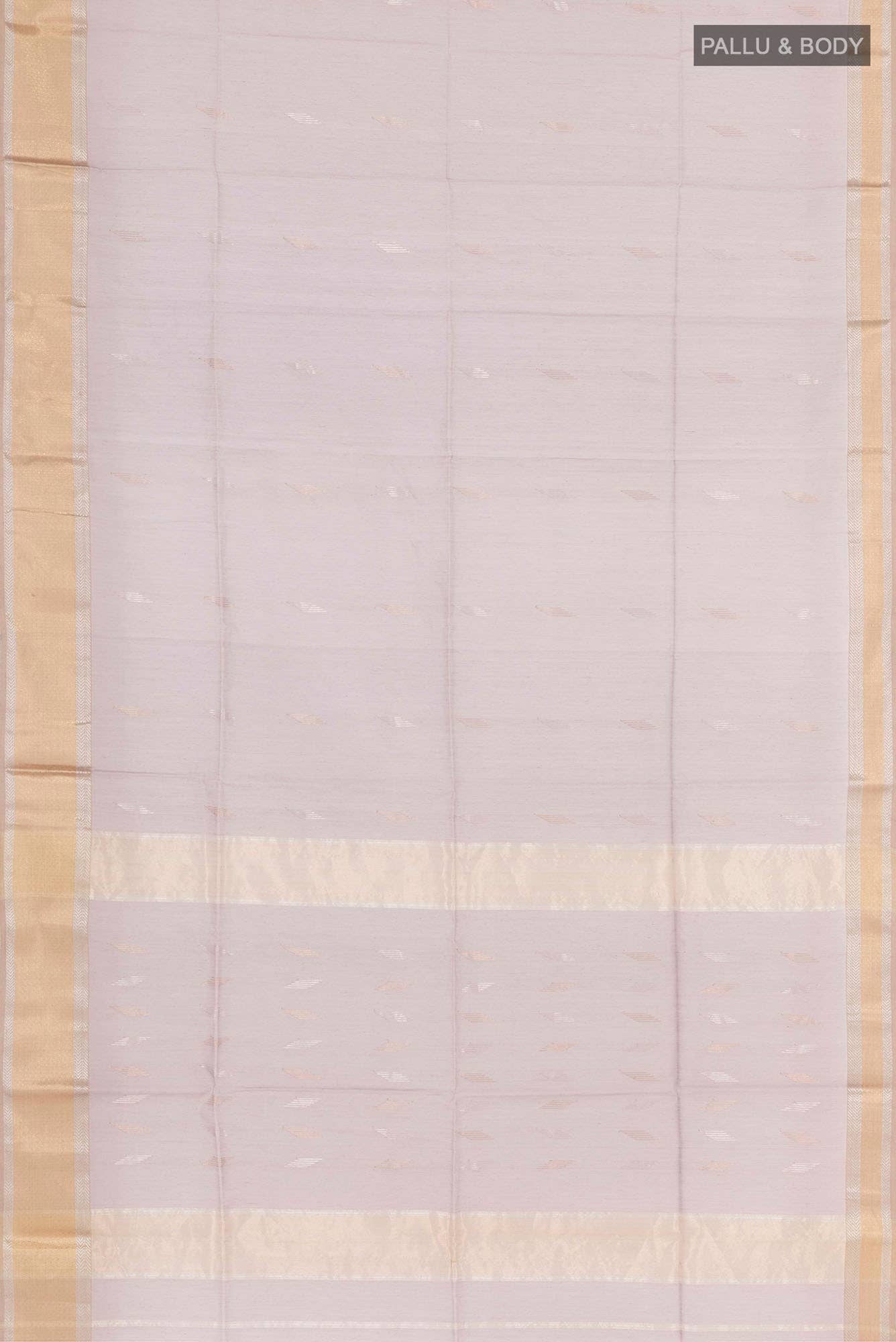 Lilac Blended Maheshwari Silk Cotton Saree