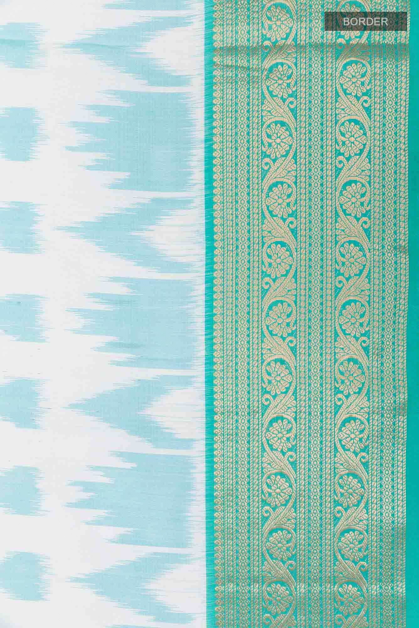 White Soft Silk Saree