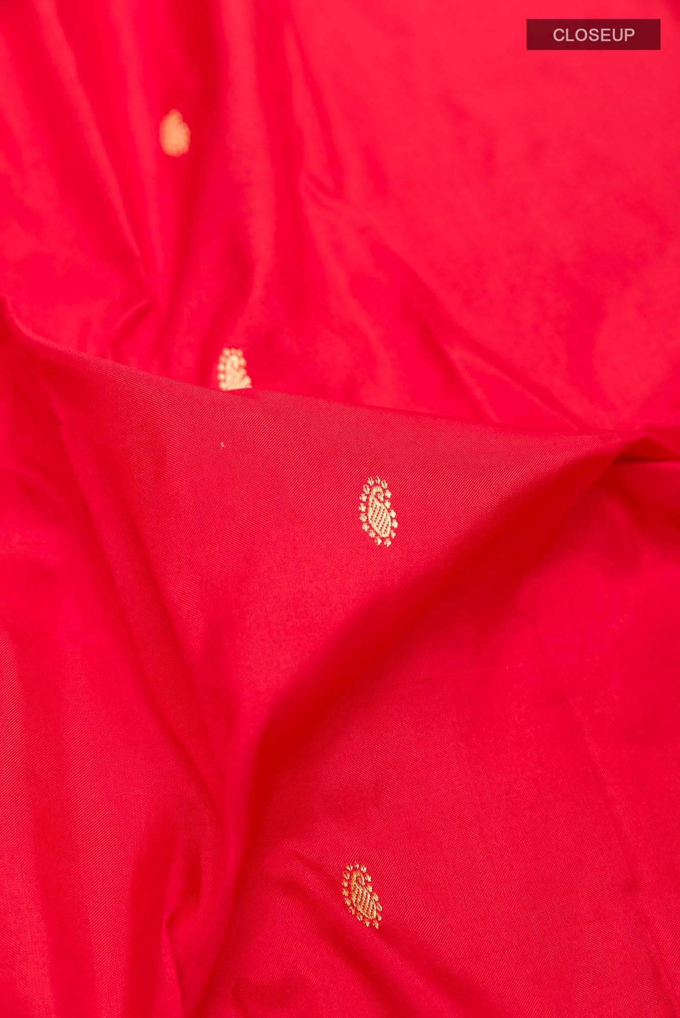 Red Paithani Silk Saree