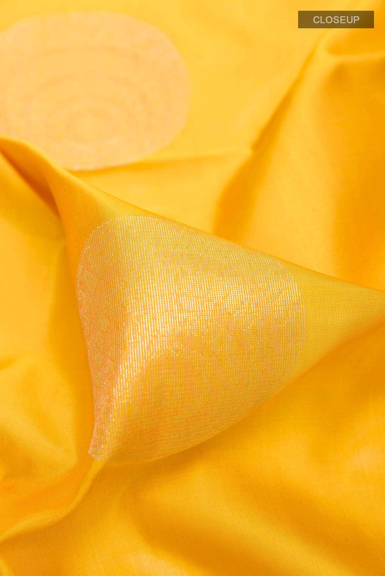 Yellow Soft Silk Saree