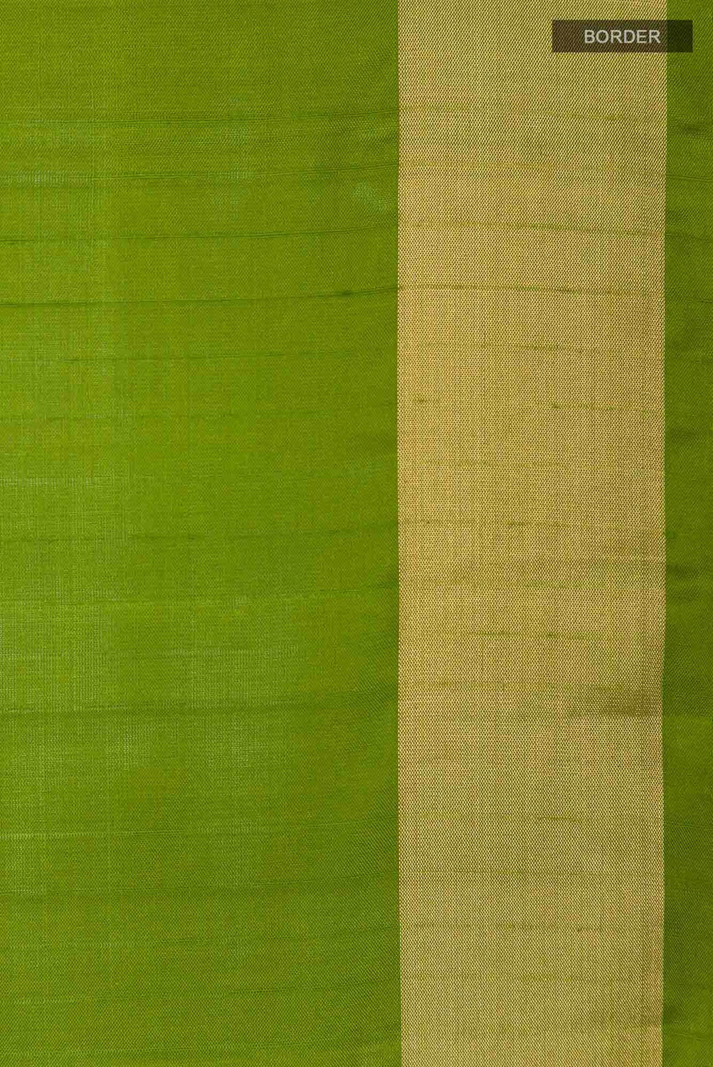 Green Dual Tone Soft Silk Saree