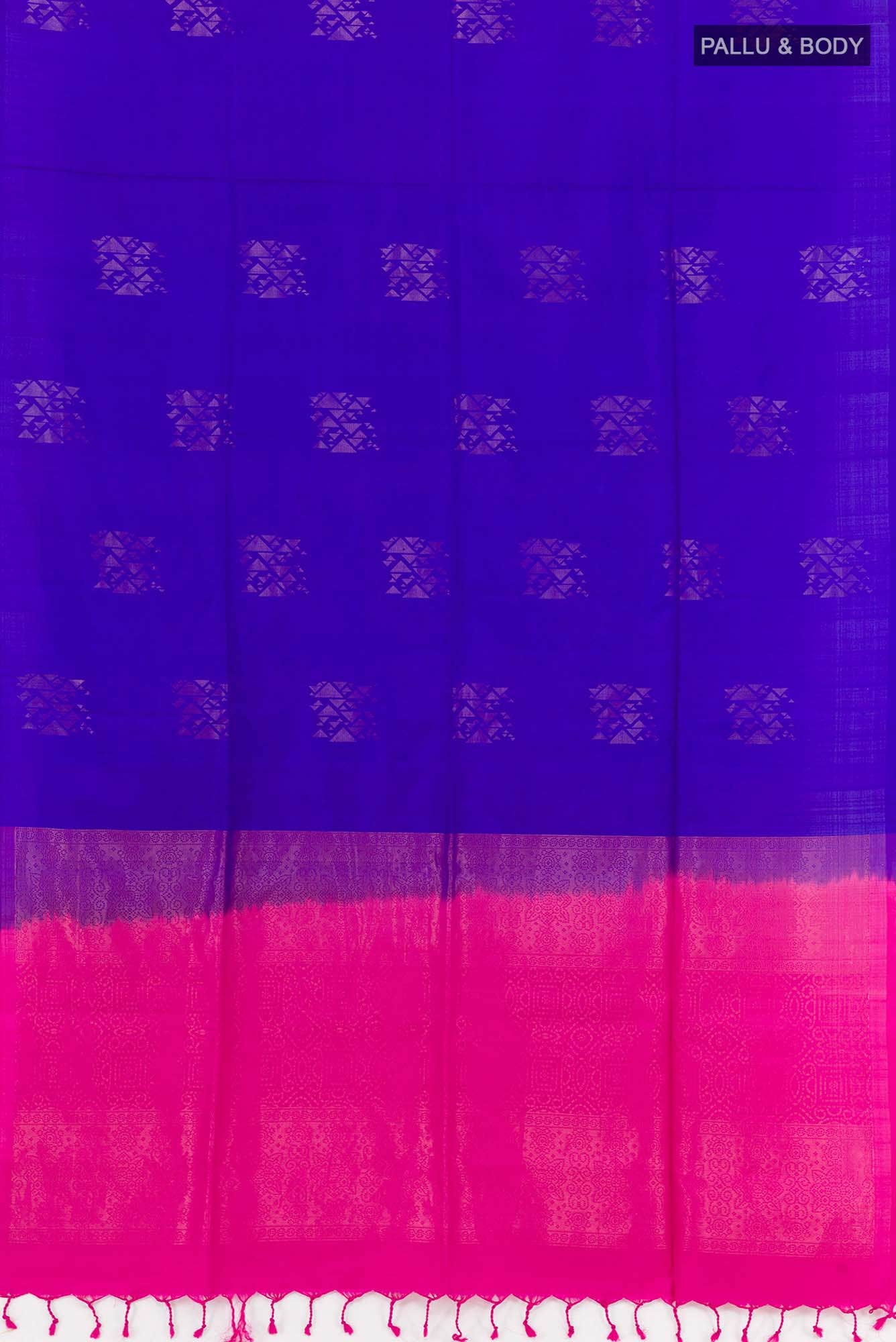 Royal Blue Soft Silk Saree