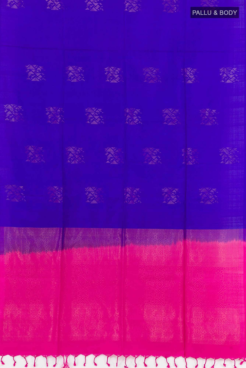 Royal Blue Soft Silk Saree