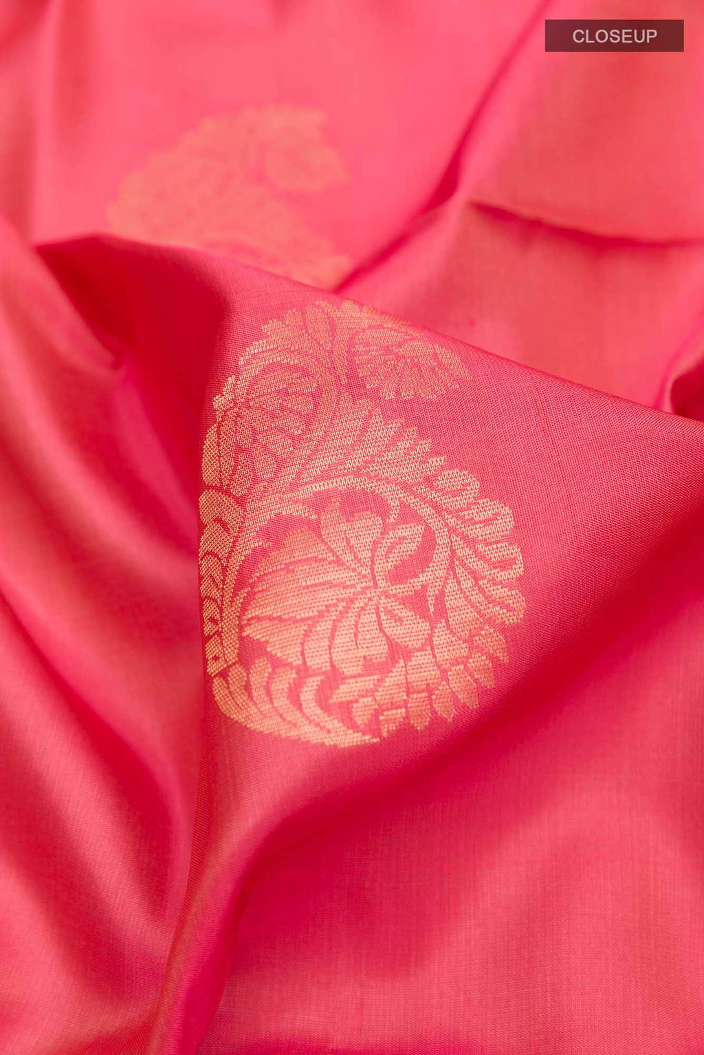 Pink Dual Tone Soft Silk Saree