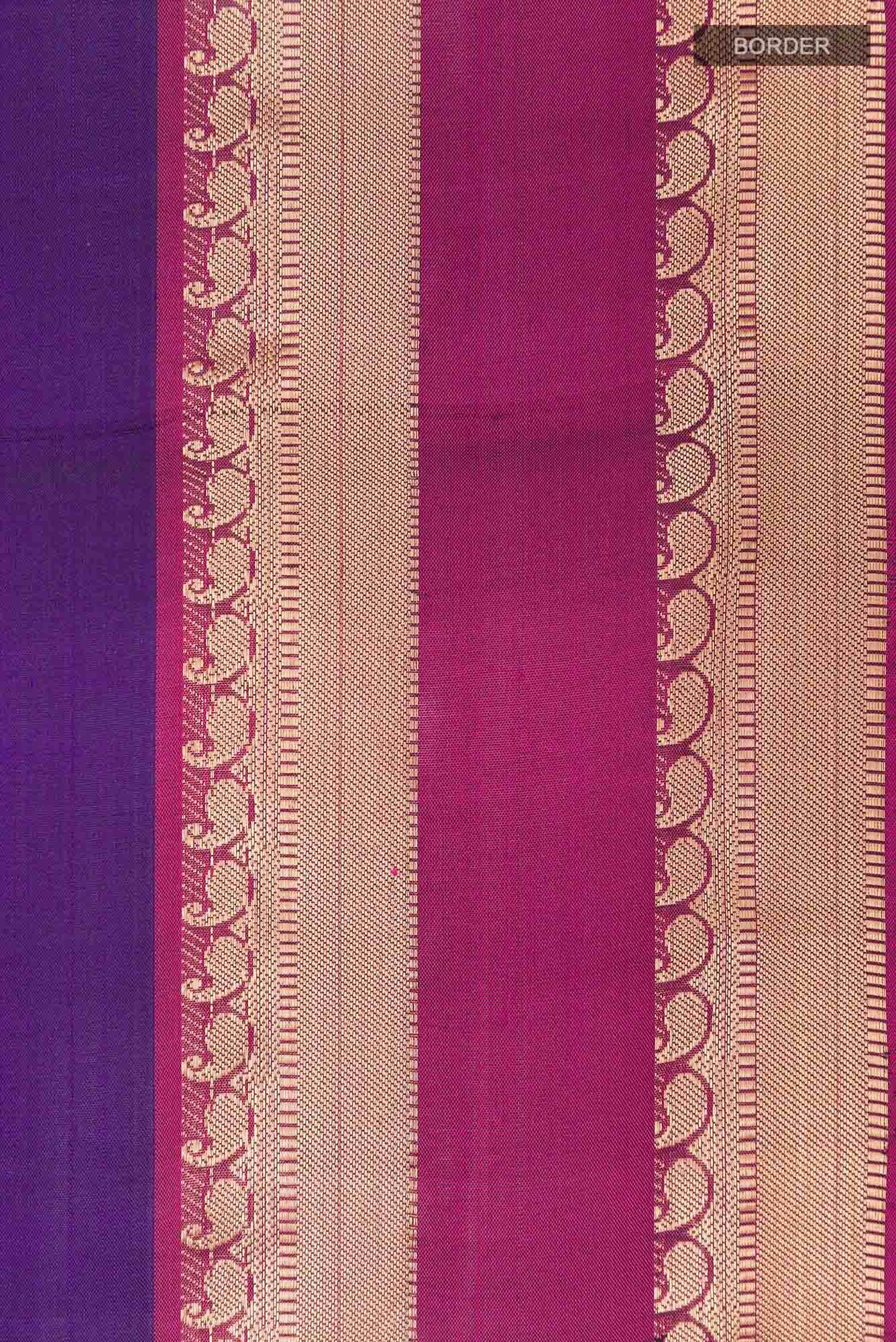 Purple Soft Silk Saree