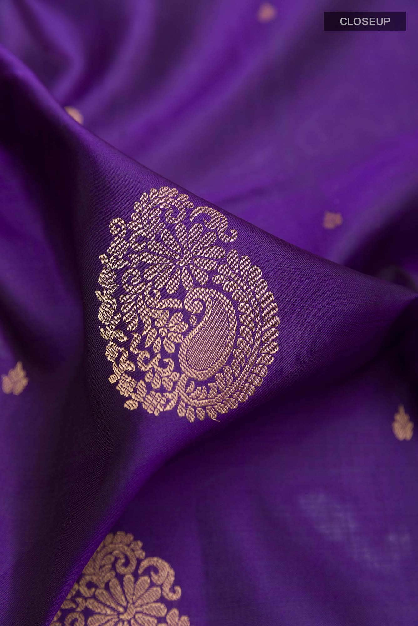 Purple Soft Silk Saree