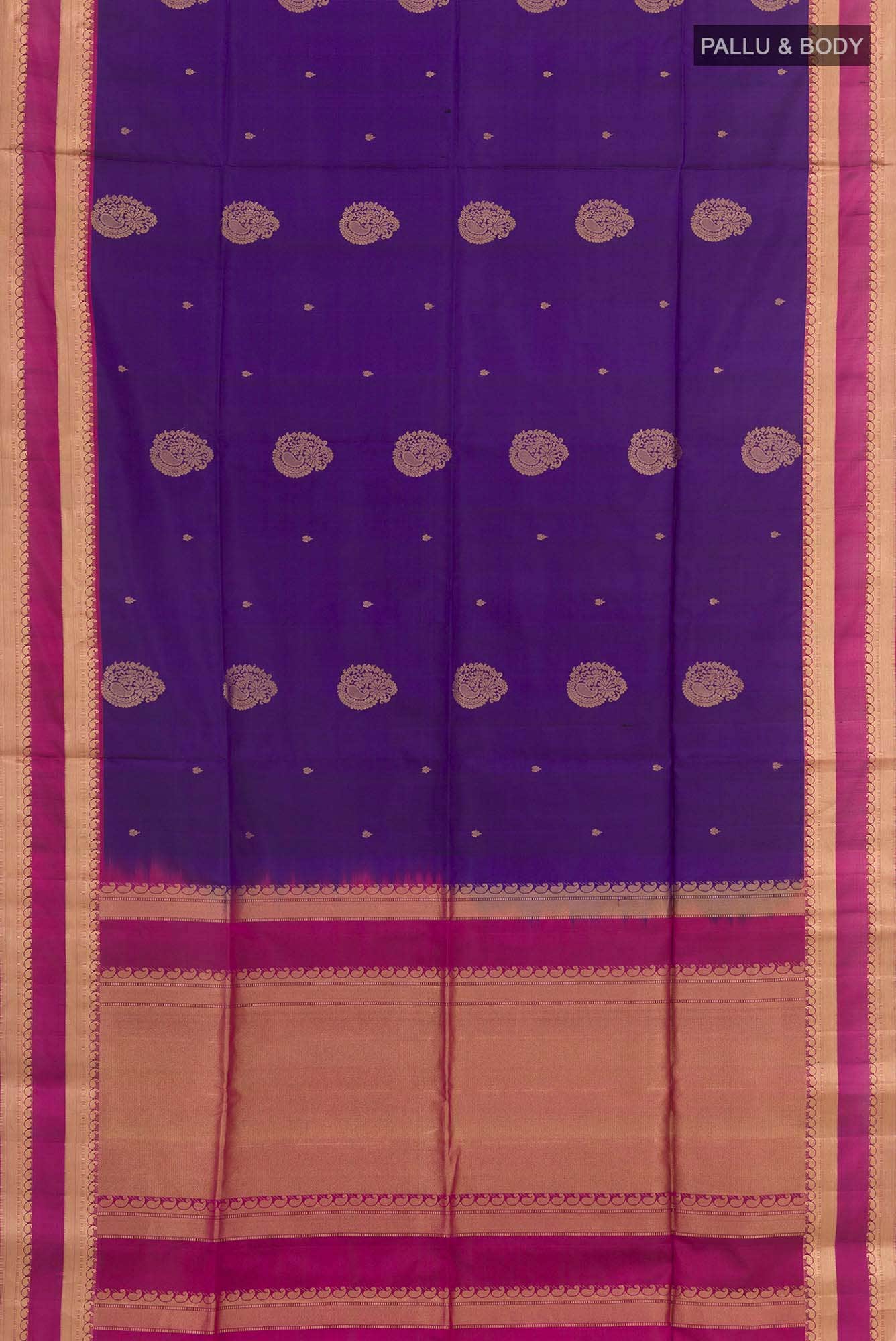 Purple Soft Silk Saree
