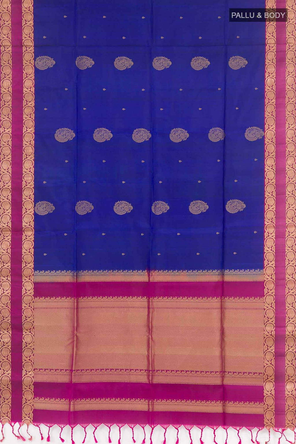 Blue Soft Silk Saree