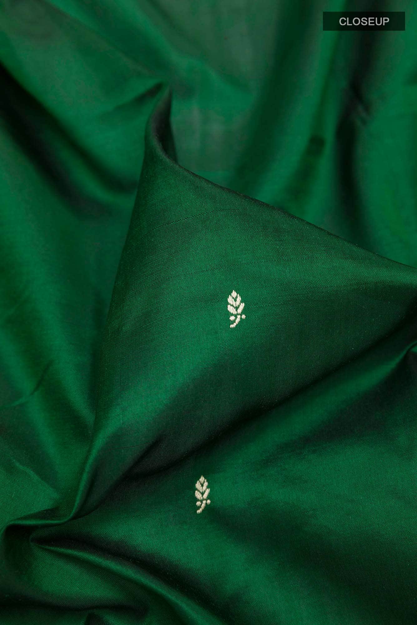 Green Banarasi Saree