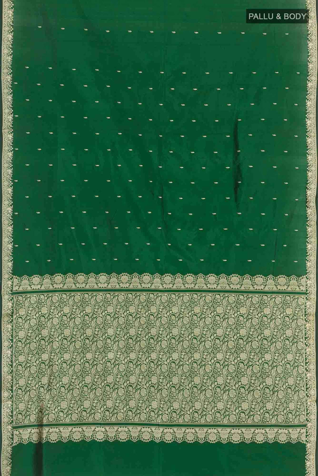 Green Banarasi Saree