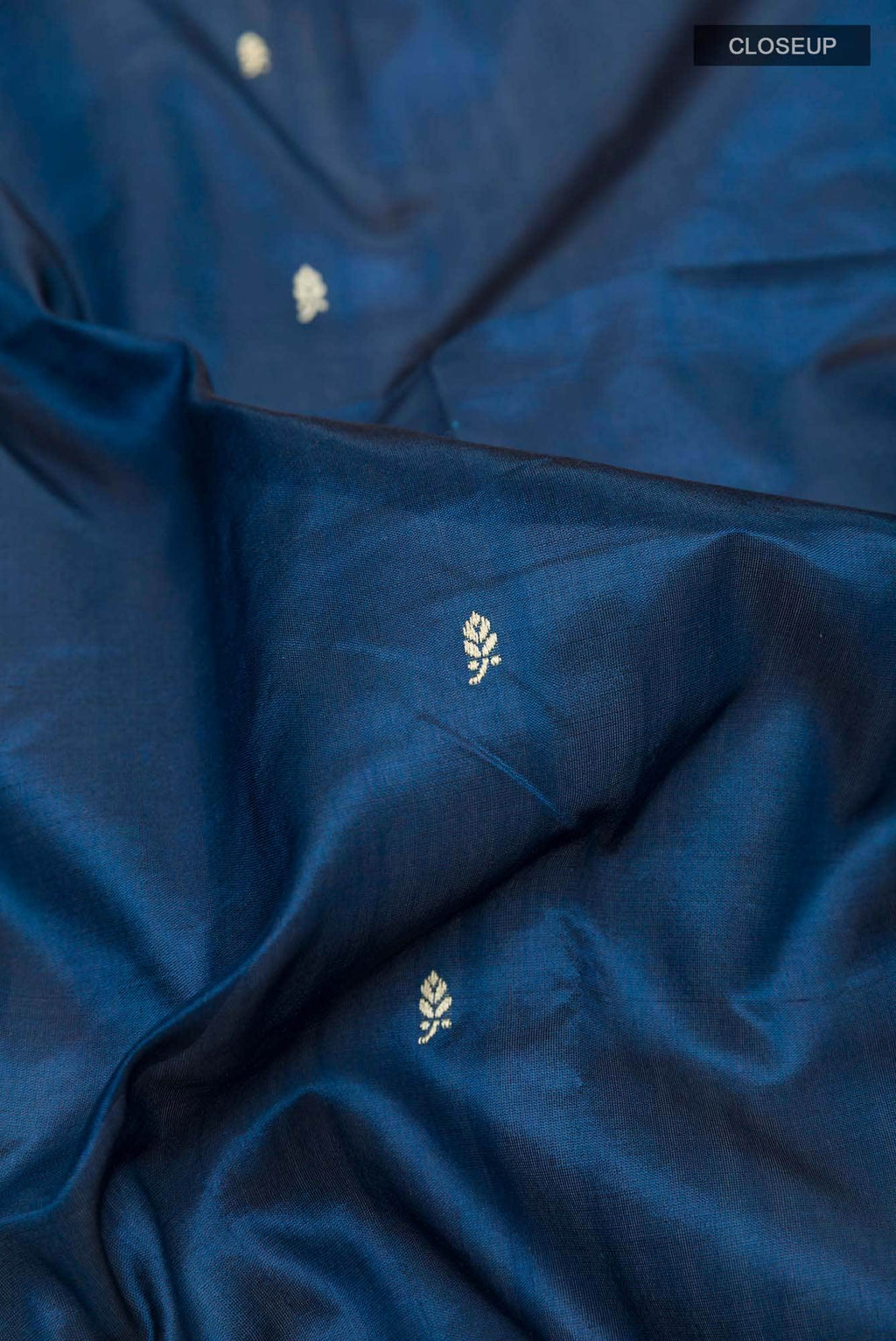 Blue Banarasi Silk Saree