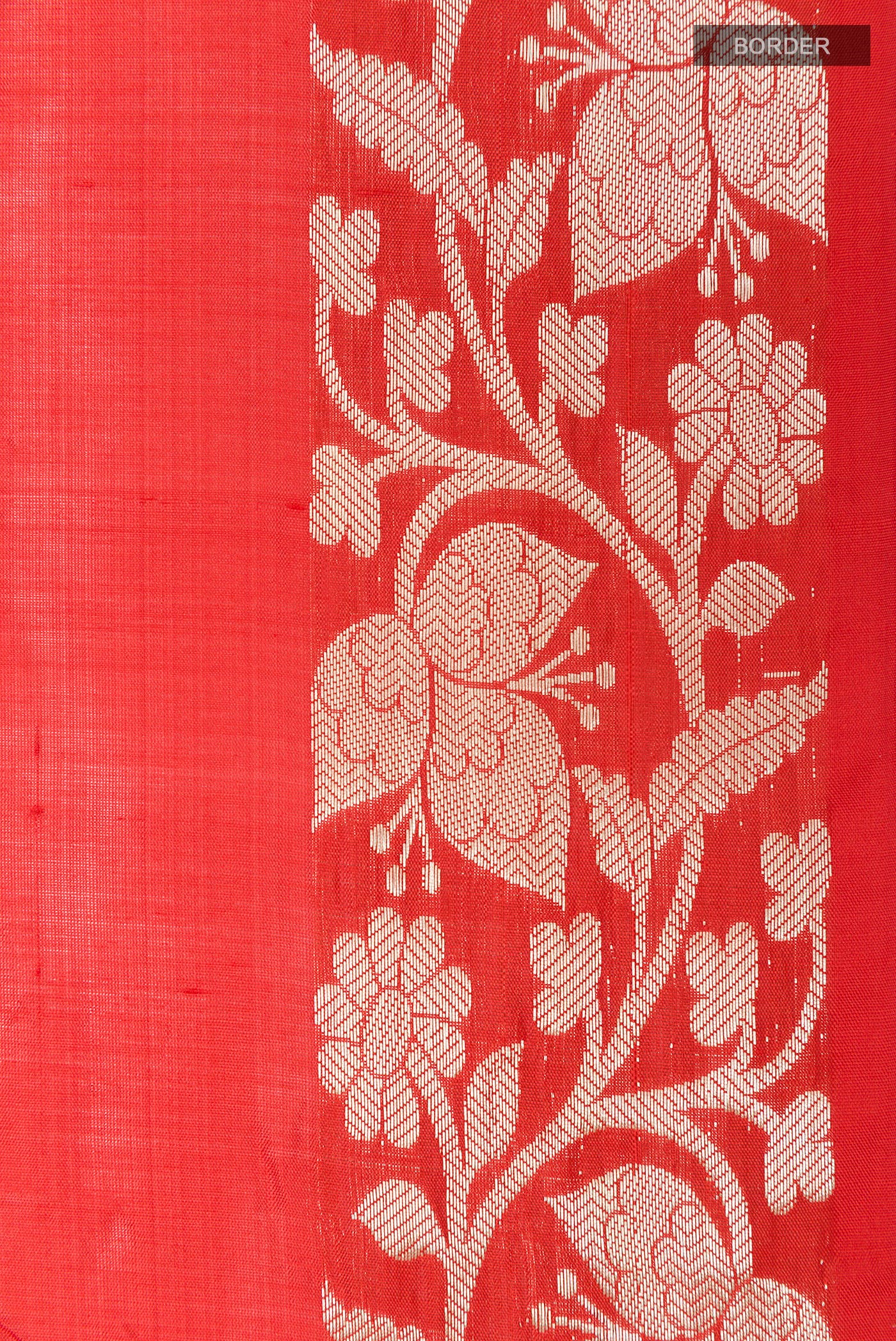 Red Banarasi Silk Saree