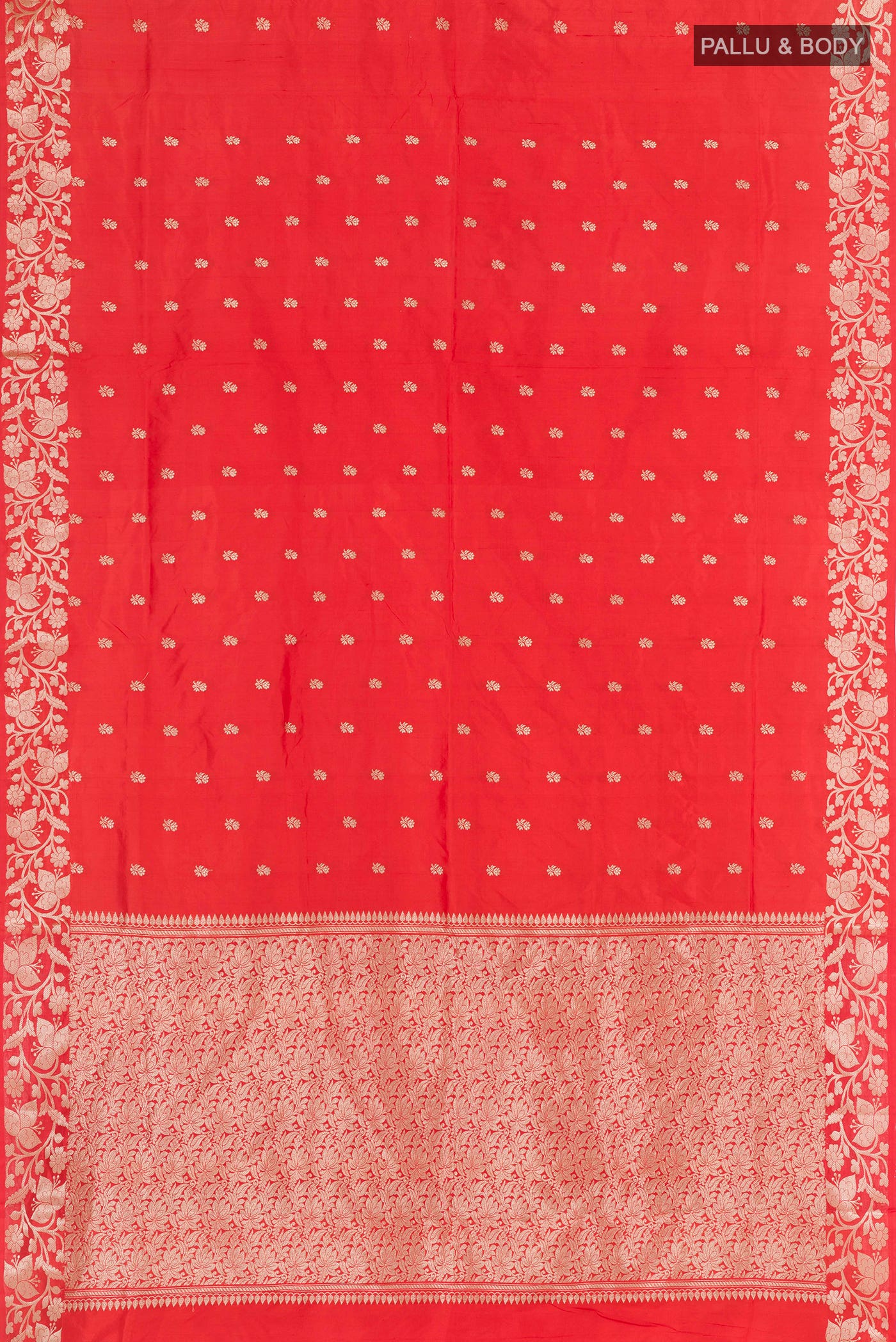Red Banarasi Silk Saree