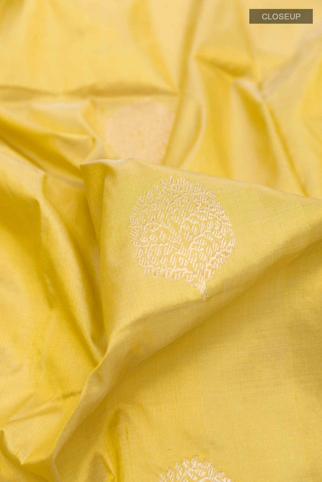 Gold Banarasi Silk Saree