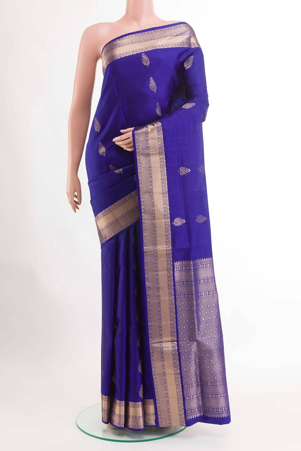 Royal Blue Soft Silk Saree