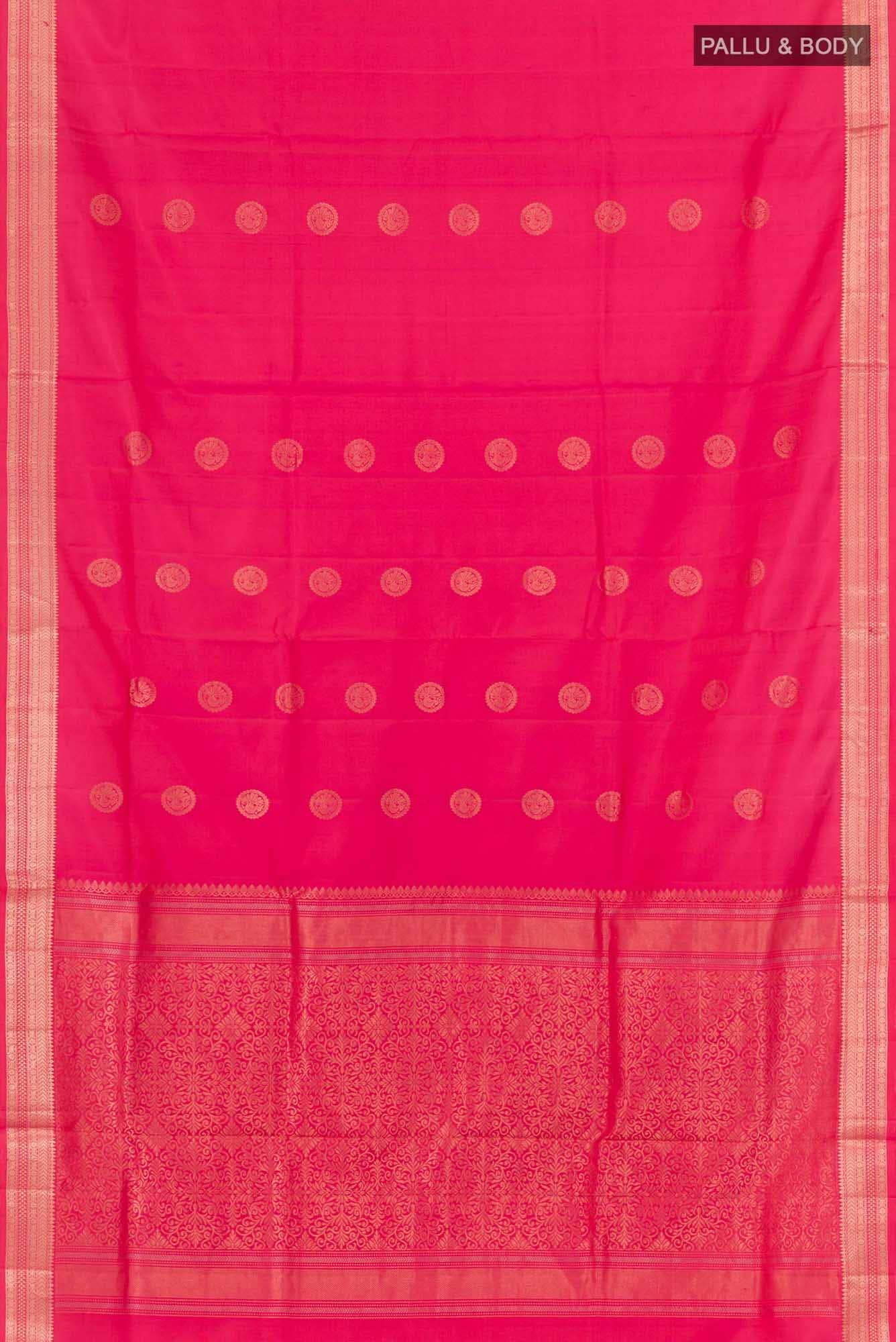 Pink Soft Silk Saree