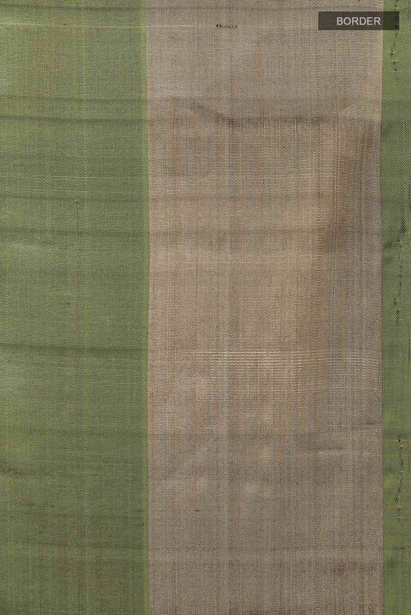 Mehandi Green Soft Silk Saree