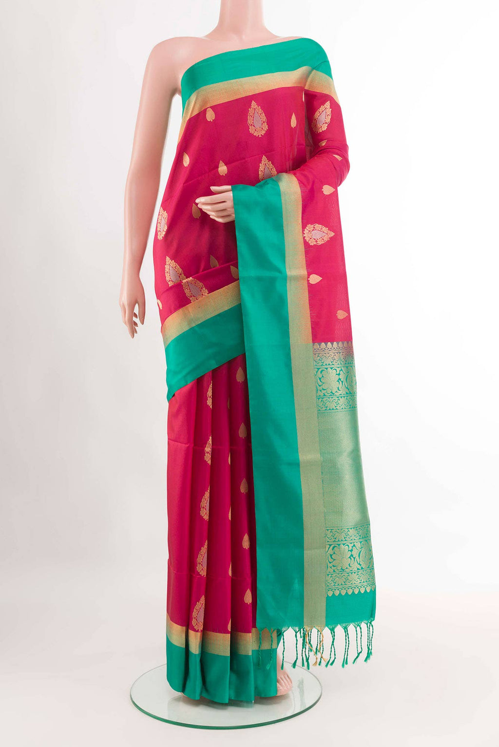 Pink Soft Silk Saree