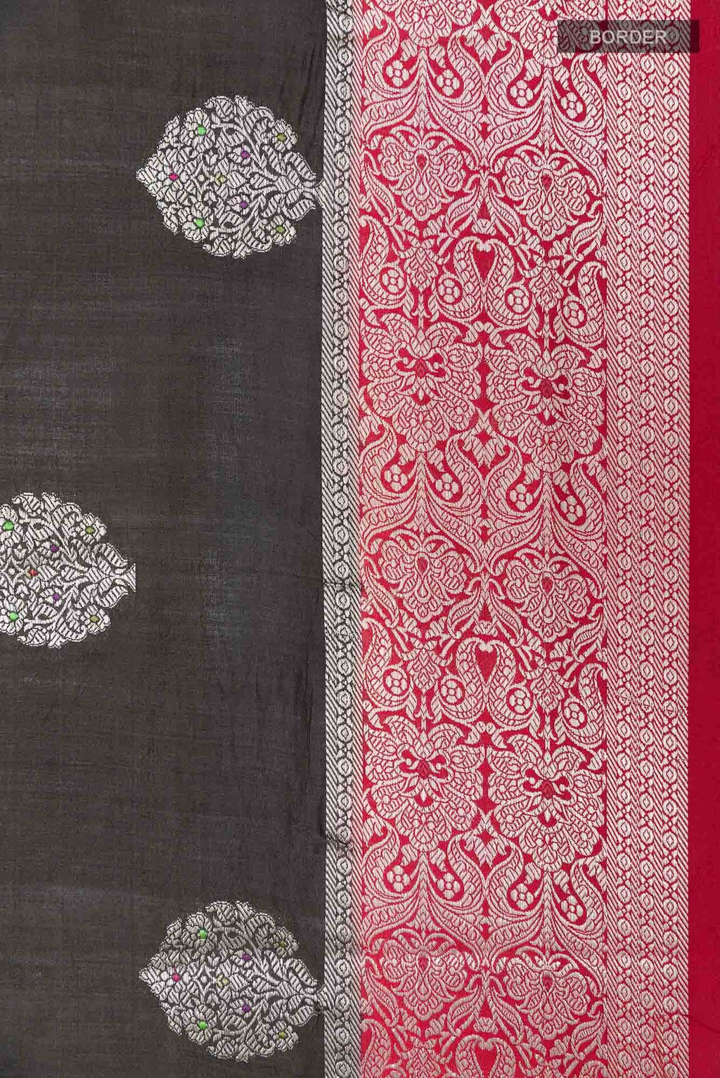 Black Banarasi Saree