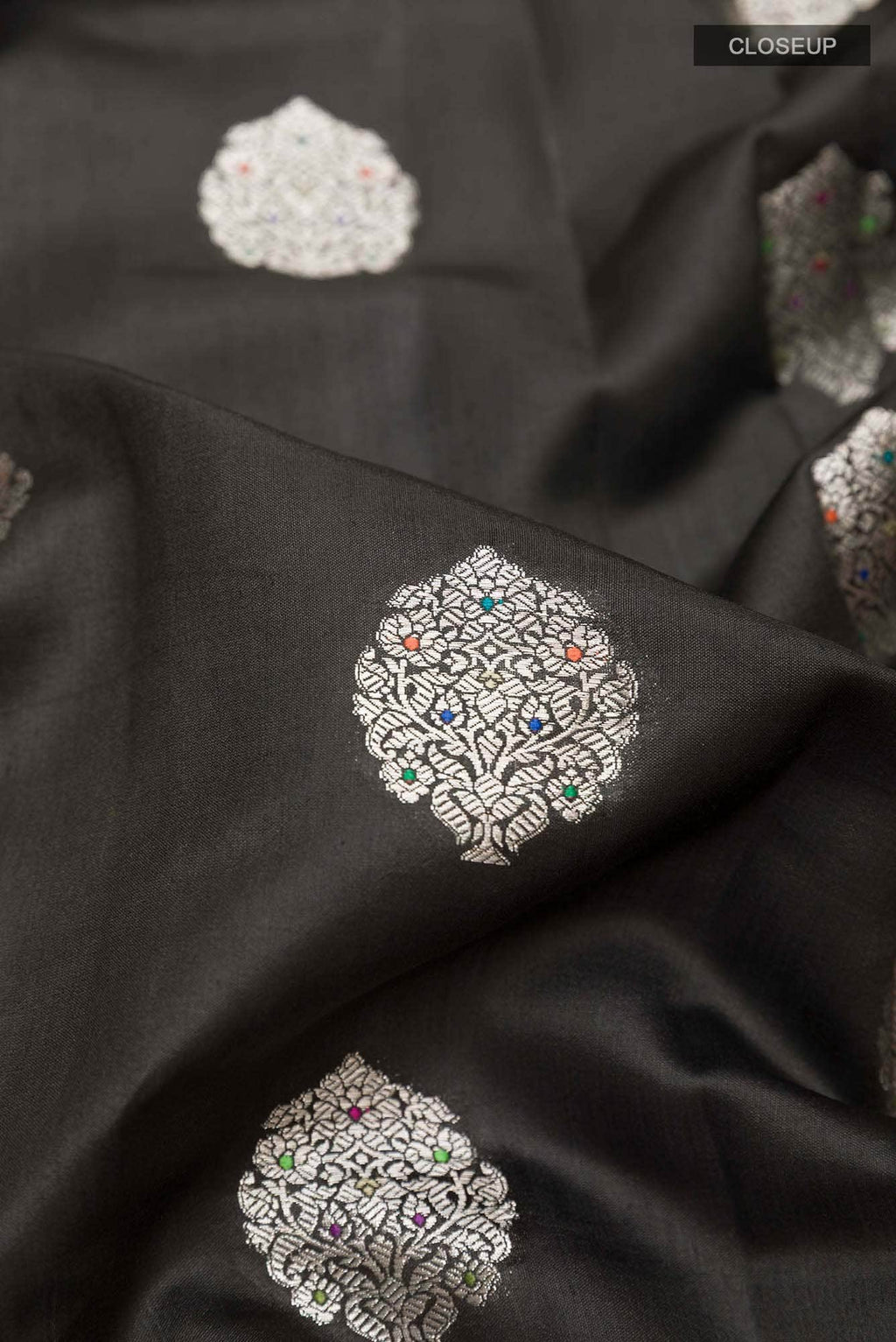 Black Banarasi Saree