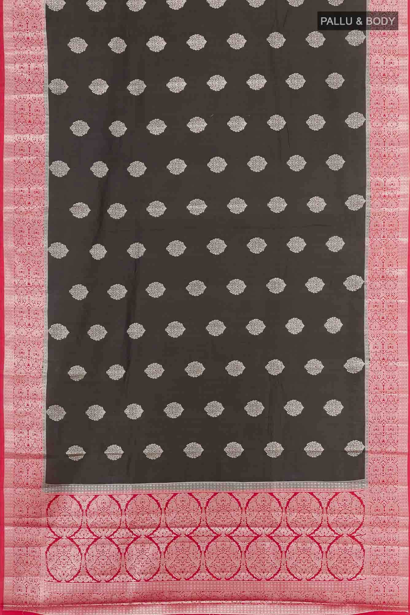 Black Banarasi Saree