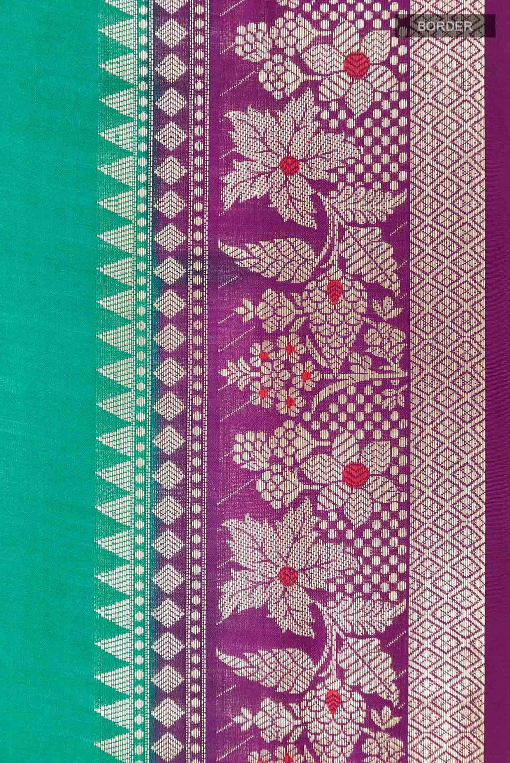 Green Banarasi Saree