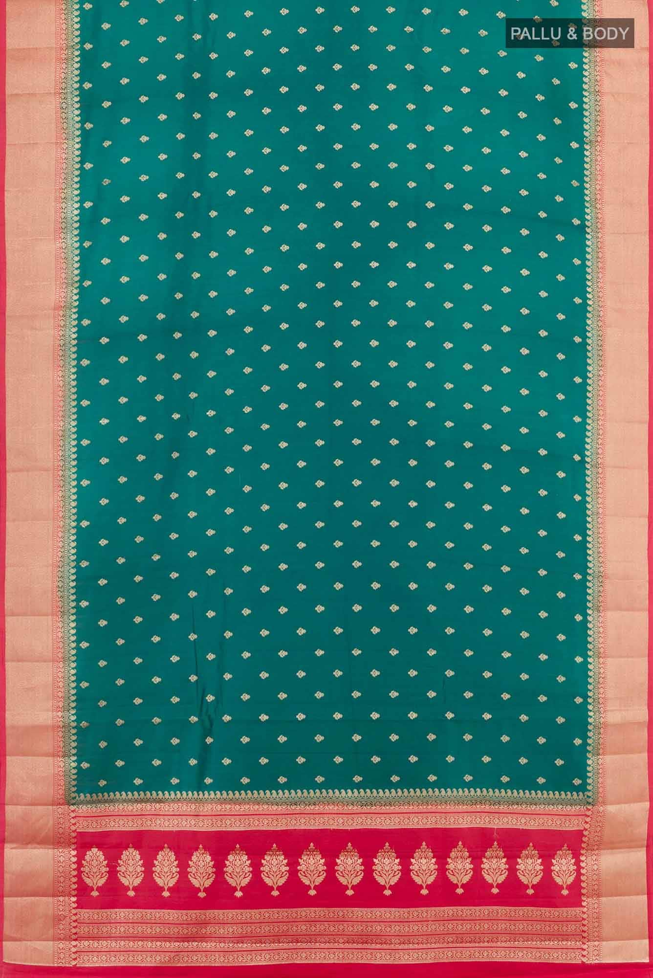 Green Banarasi Saree