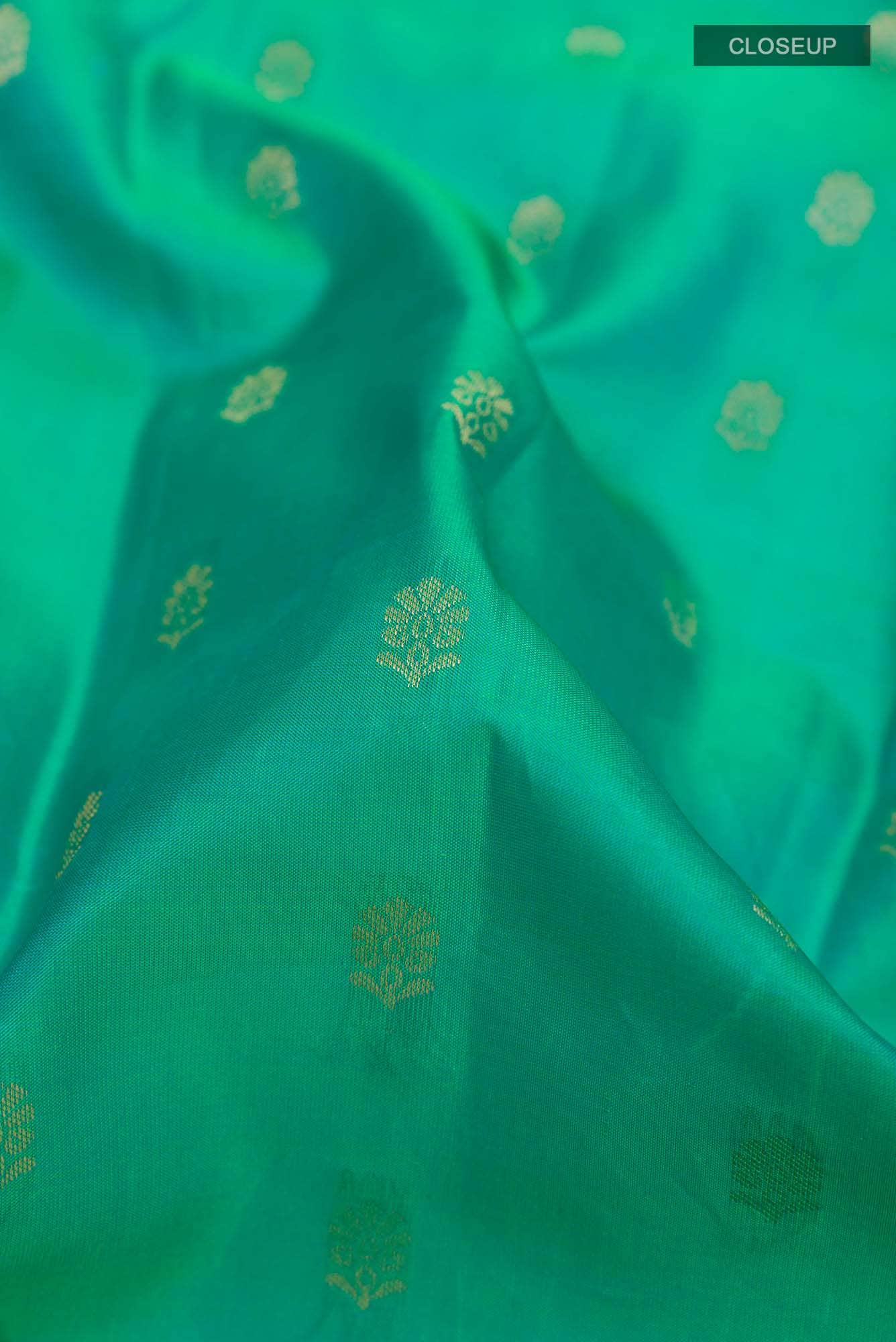 Green Kanchipuram Silk Saree