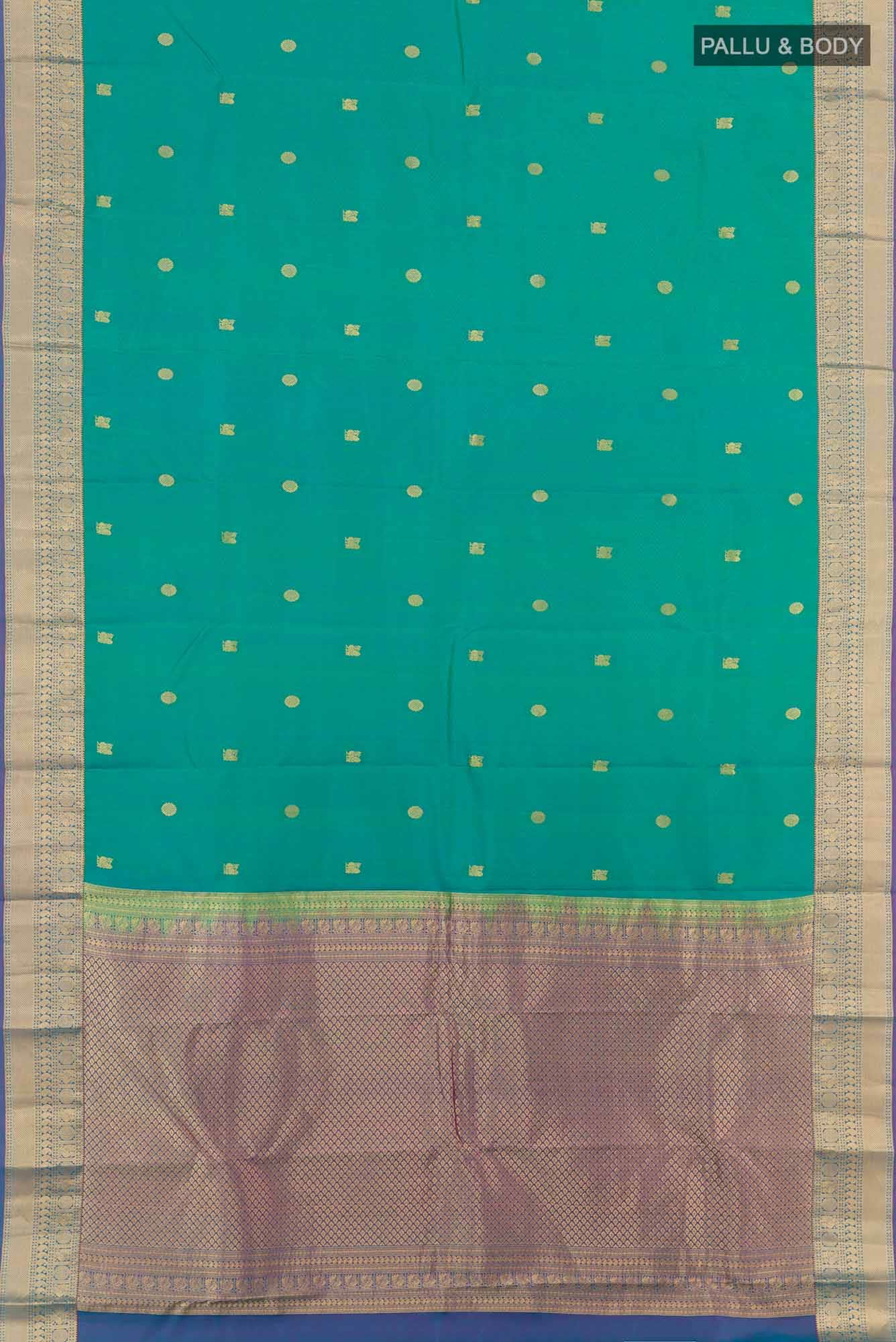 Green Kanchipuram Silk Saree