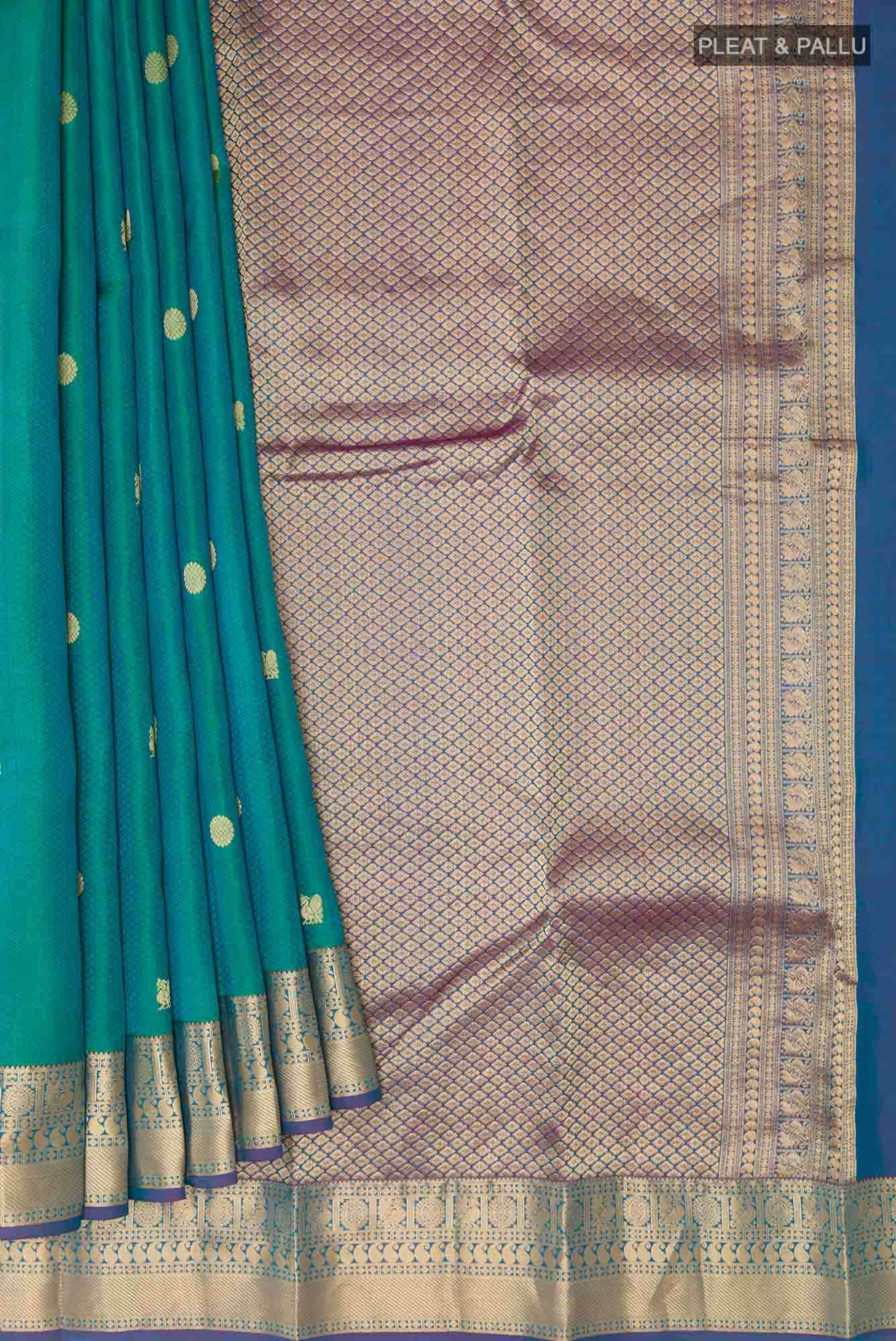 Green Kanchipuram Silk Saree