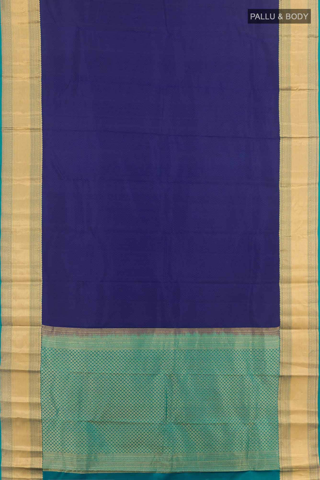 Blue Kanchipuram Silk Saree