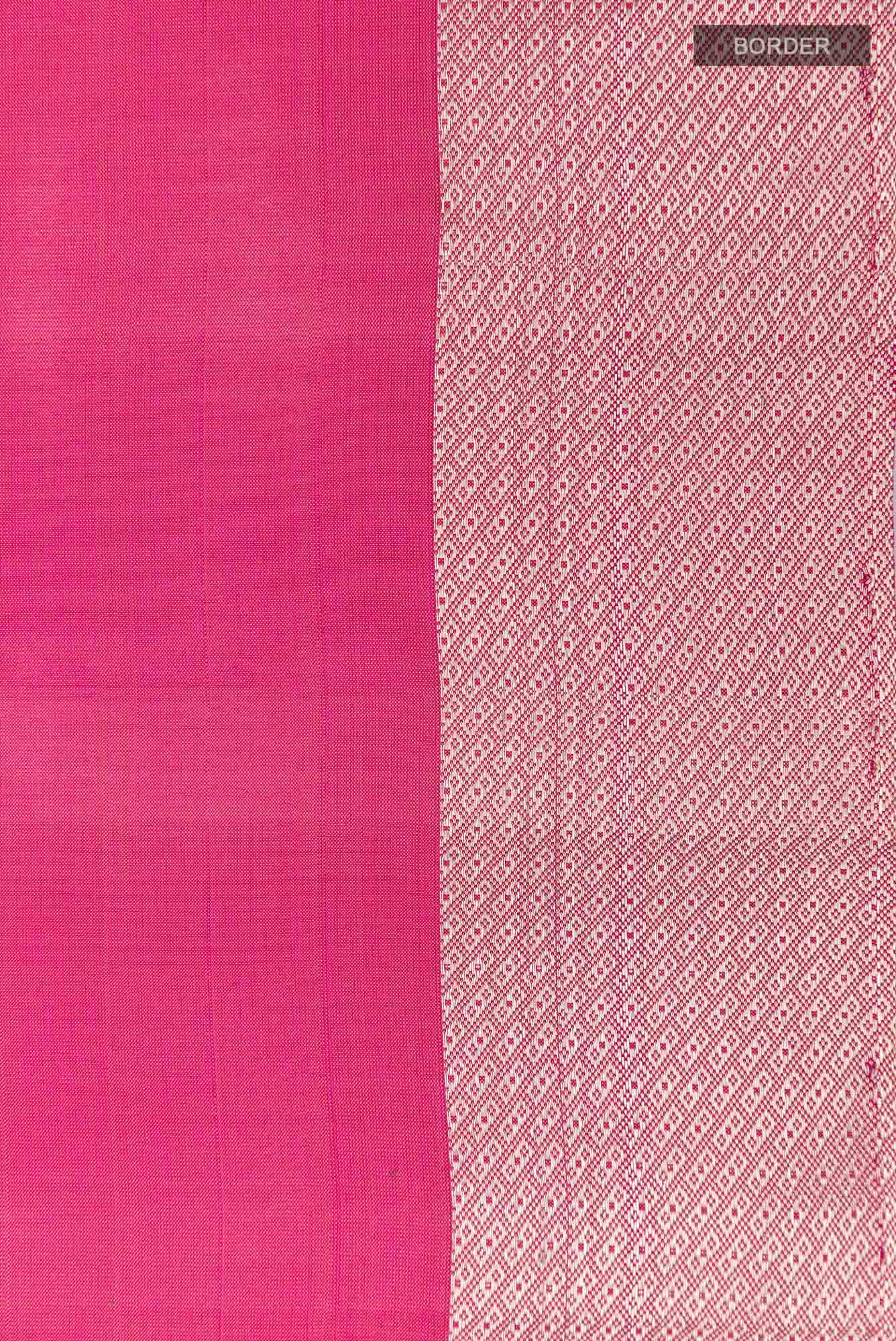 Pink Soft Silk Saree