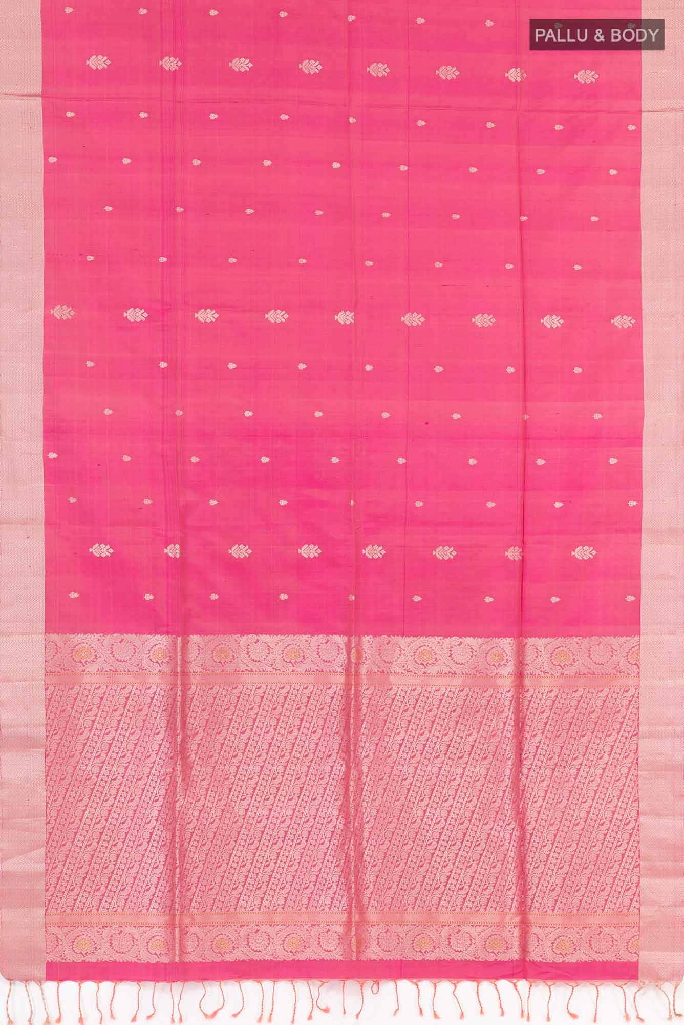 Pink Soft Silk Saree