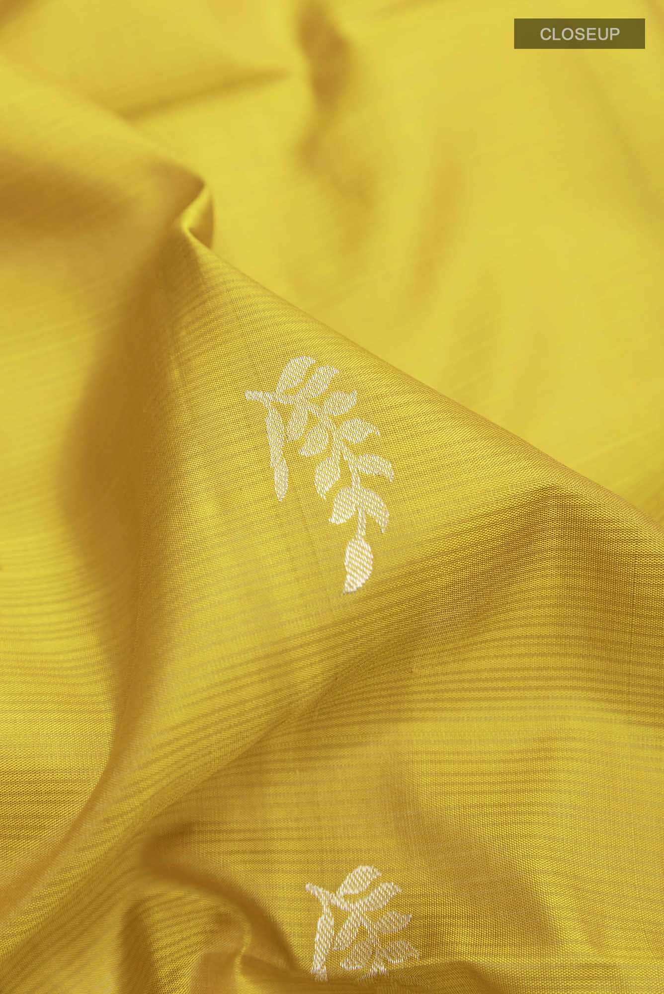 Yellow Soft Silk Saree