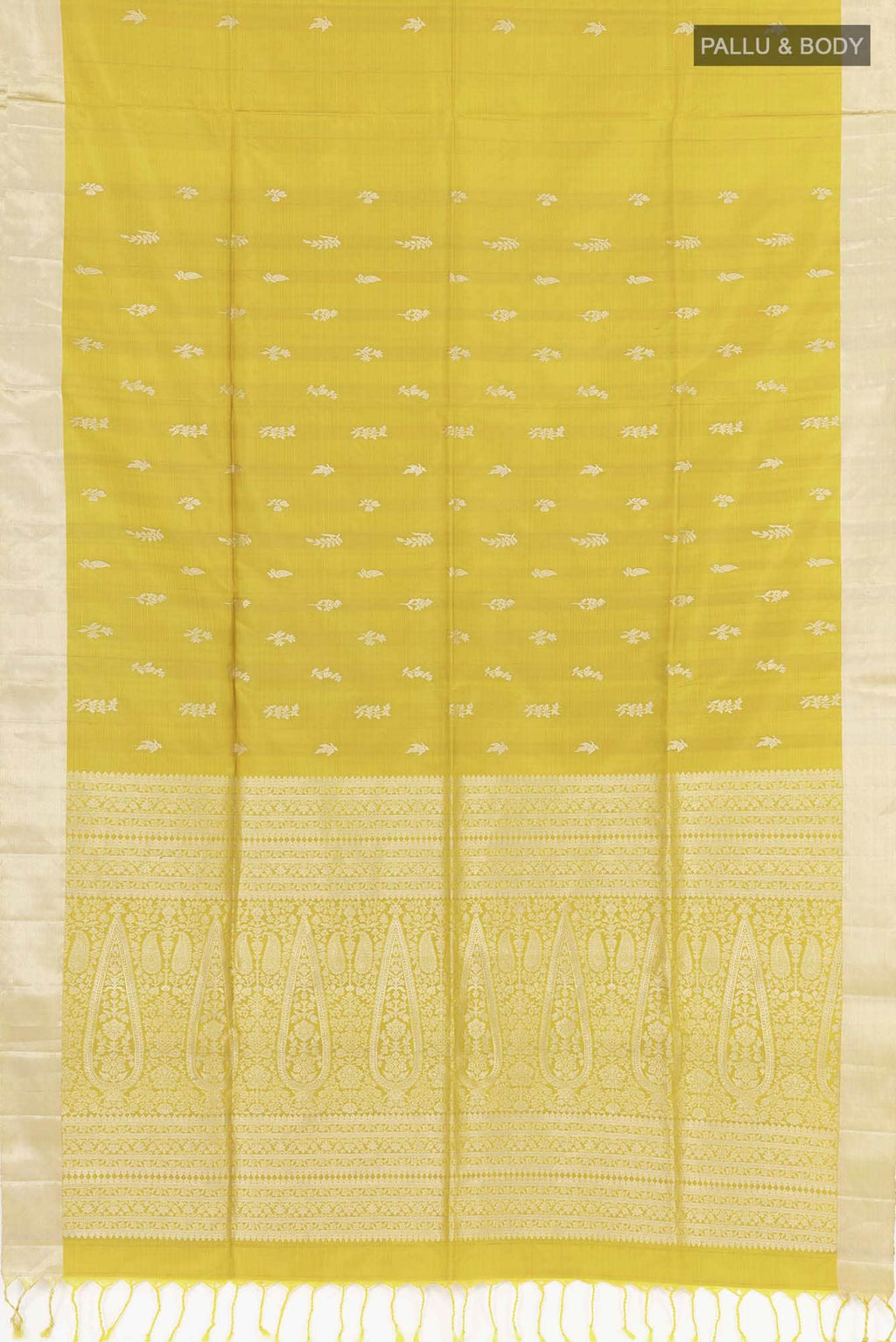 Yellow Soft Silk Saree