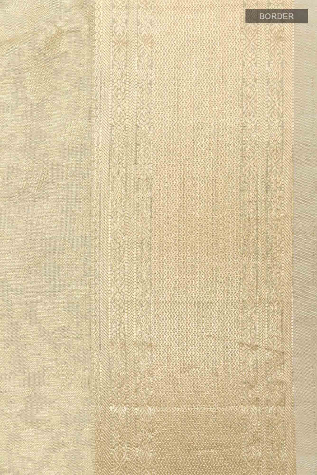 Beige Soft Silk Saree