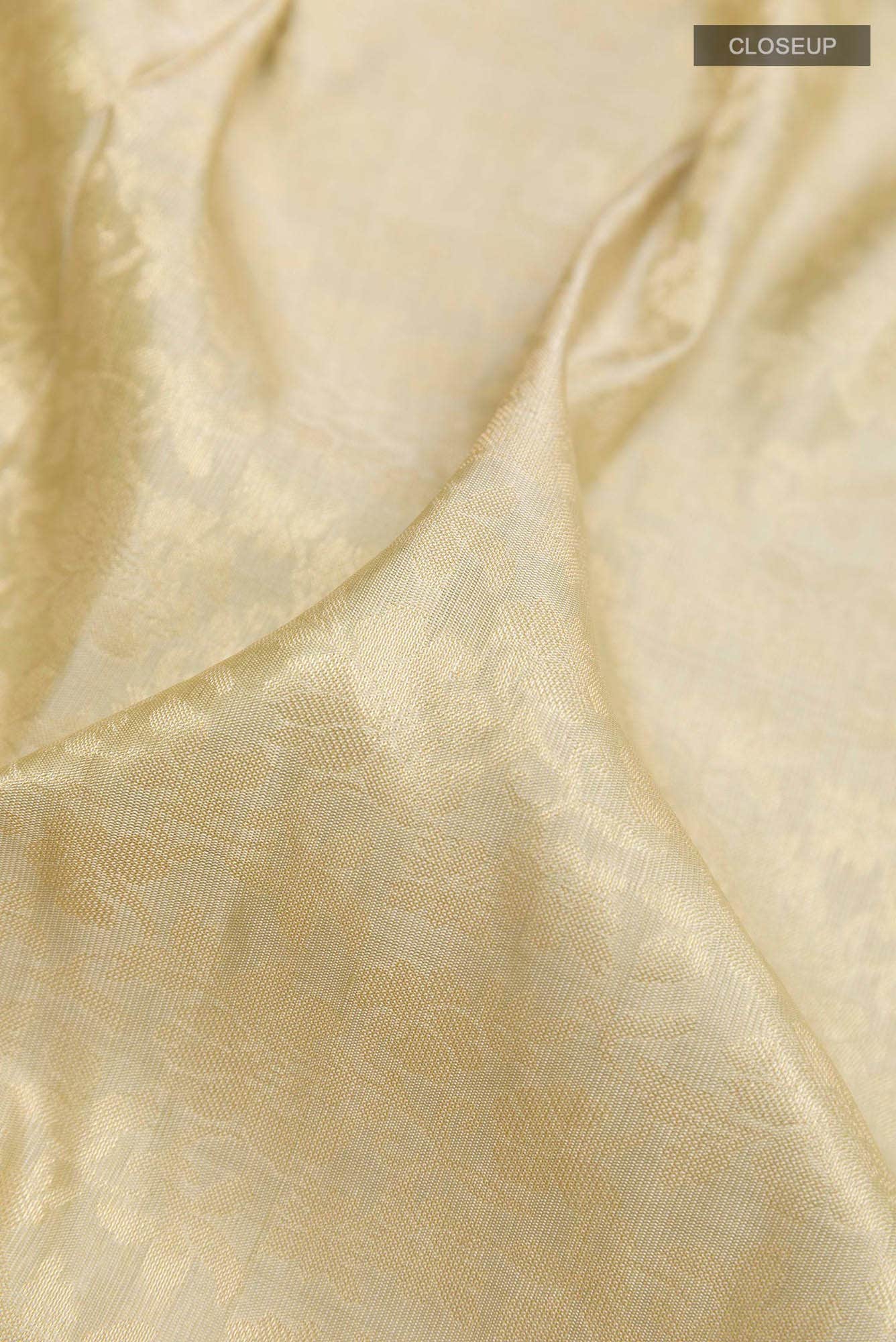 Beige Soft Silk Saree