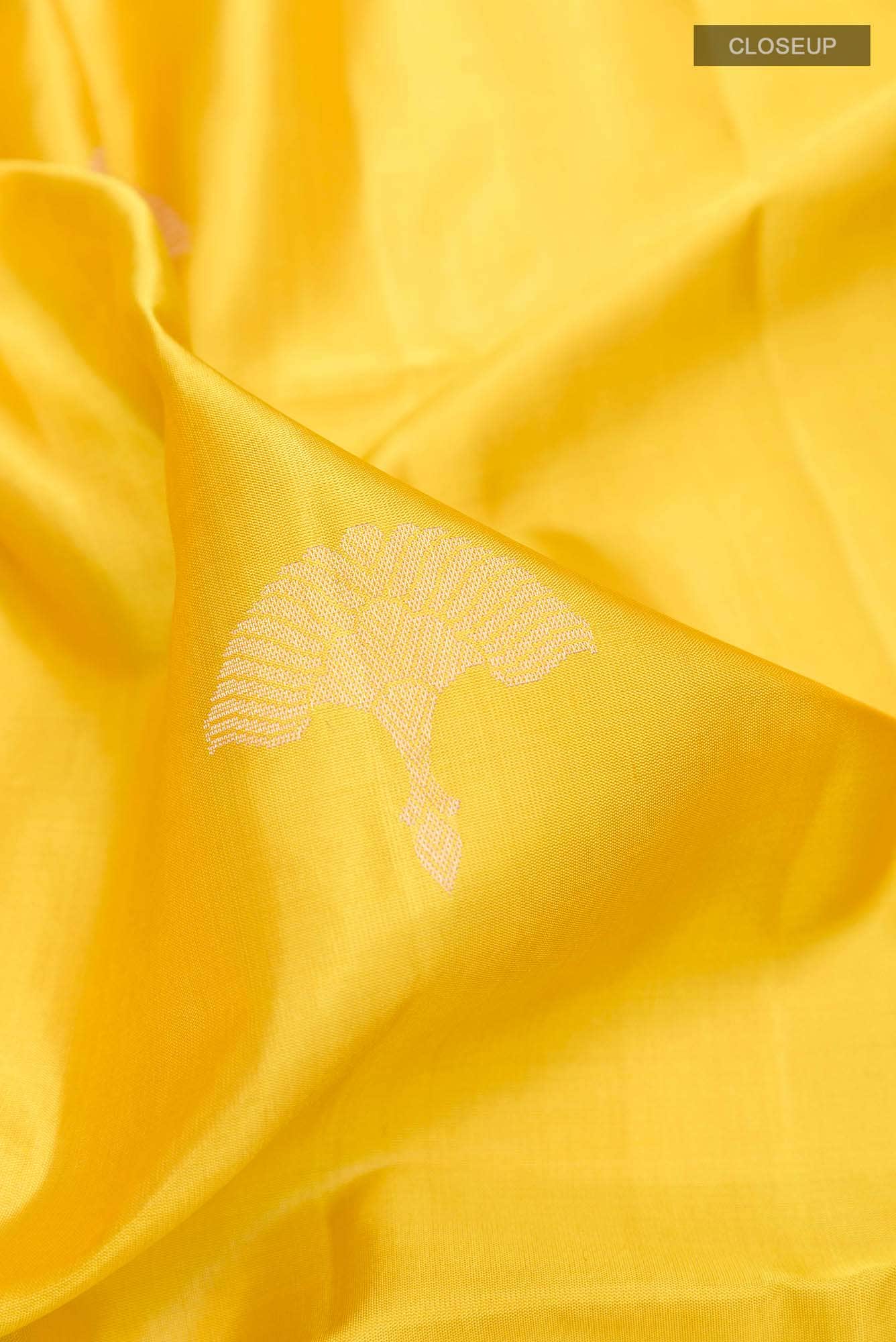 Yellow Soft Silk Saree
