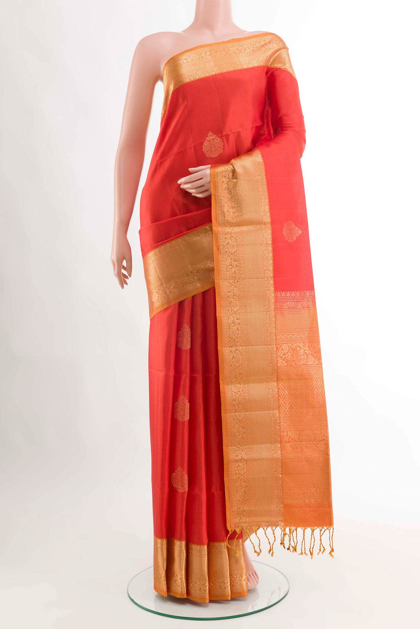 Red Soft Silk Saree