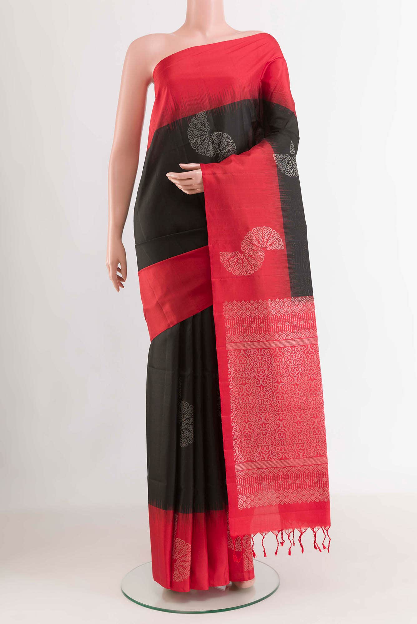 Black Soft Silk Saree