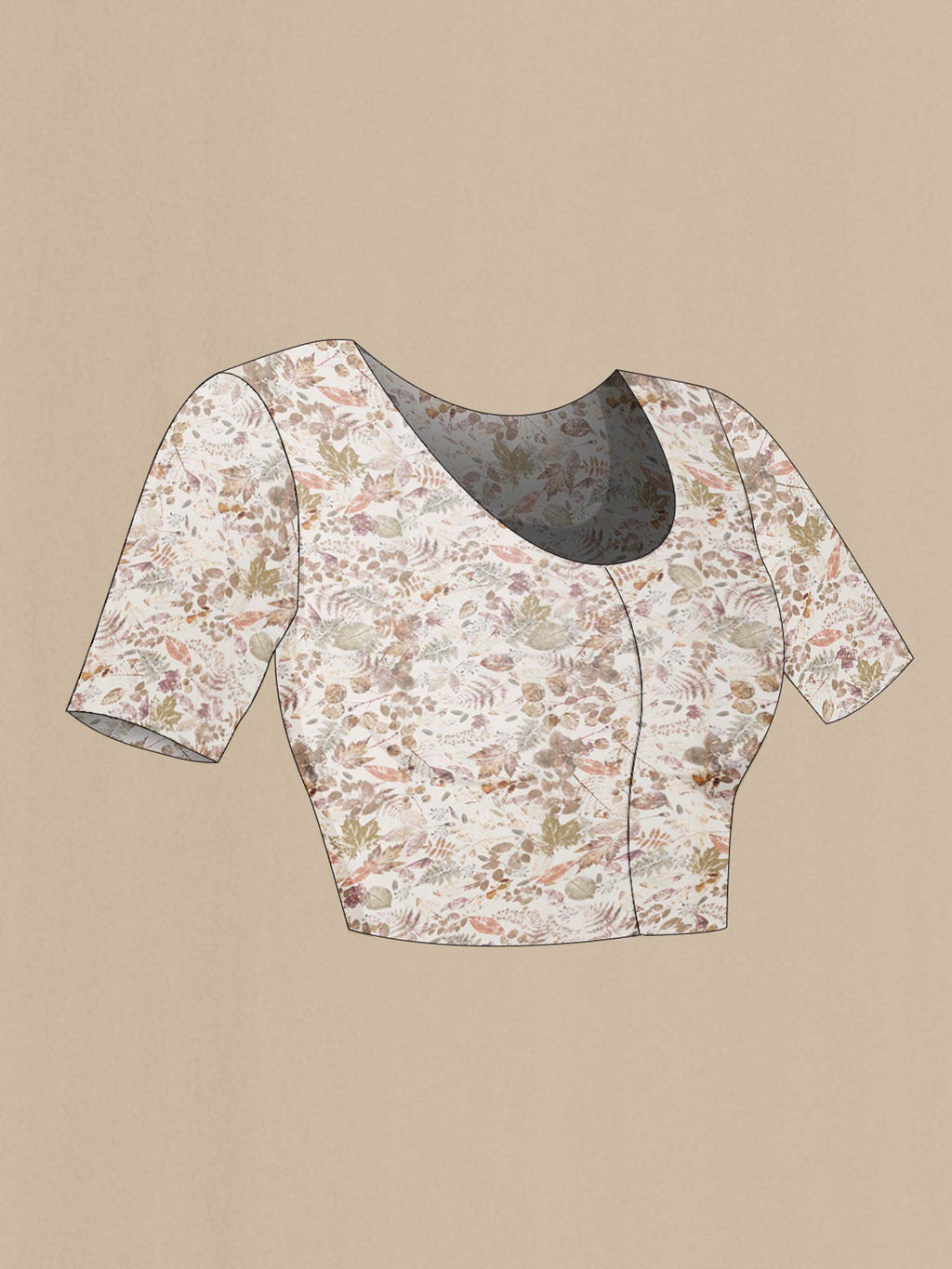 Off White Georgette Saree