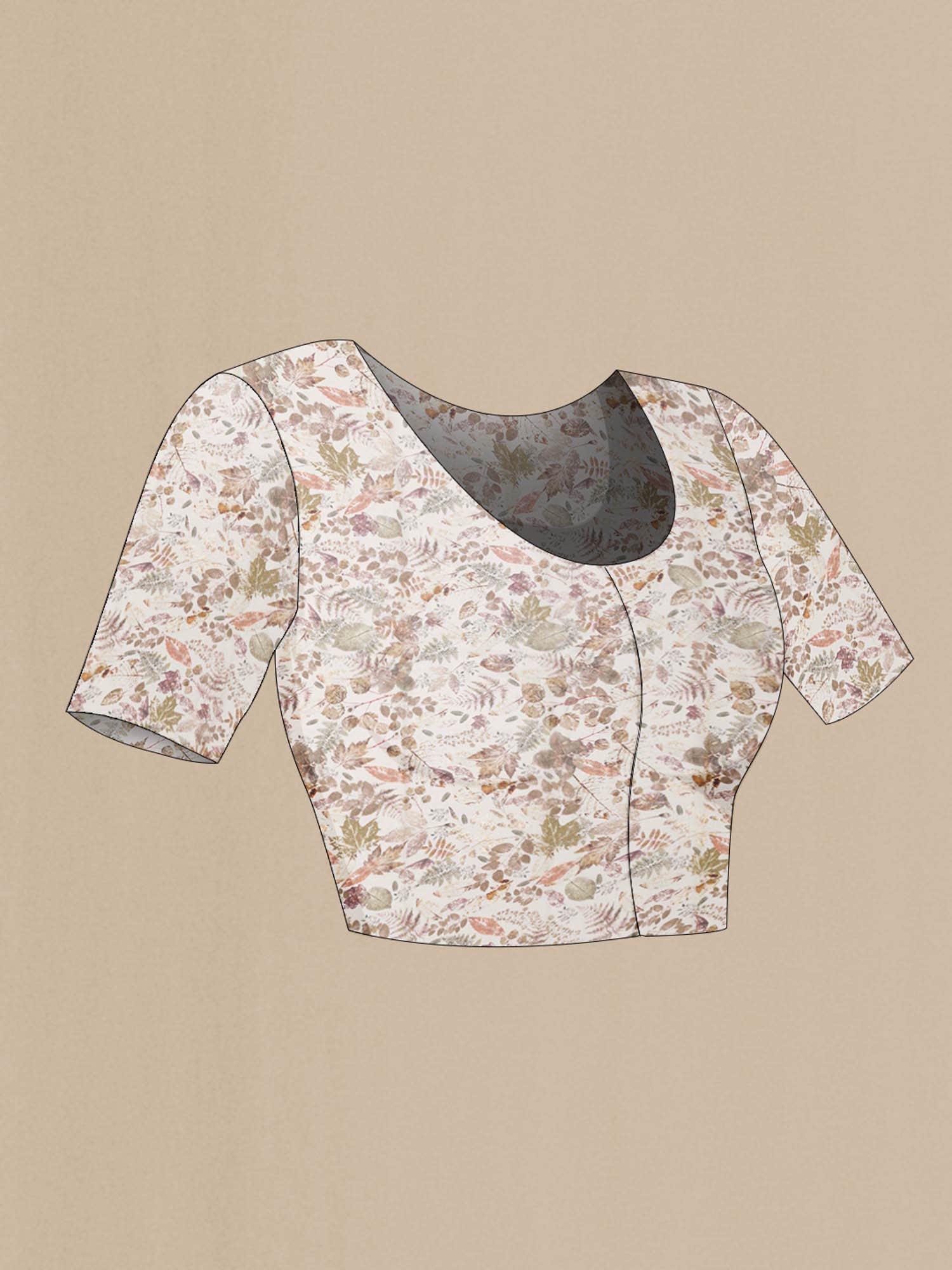 Off White Georgette Saree