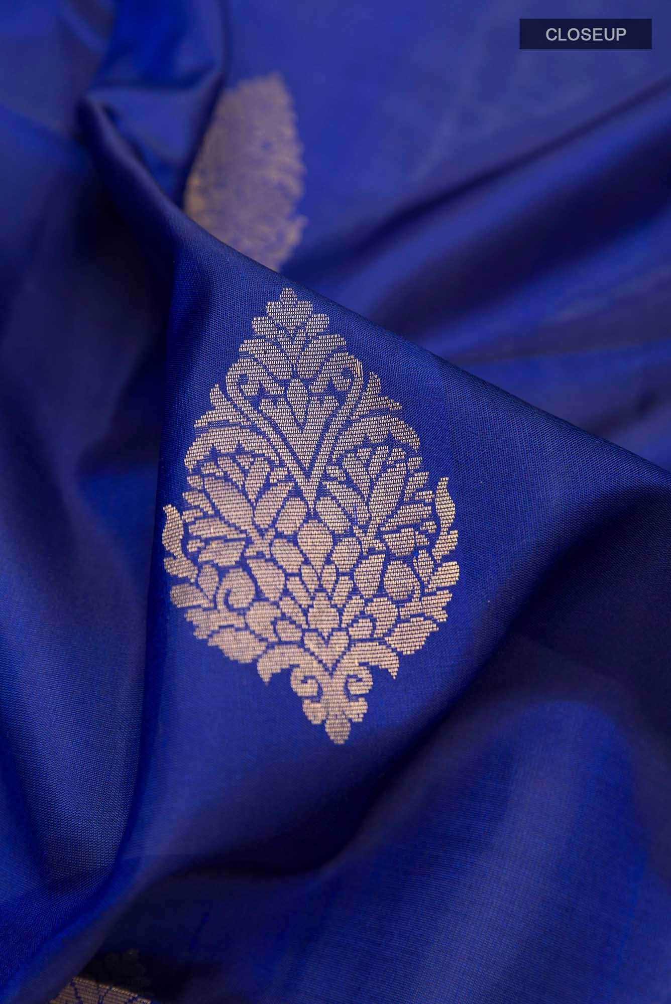 Royal Blue Soft Silk Saree