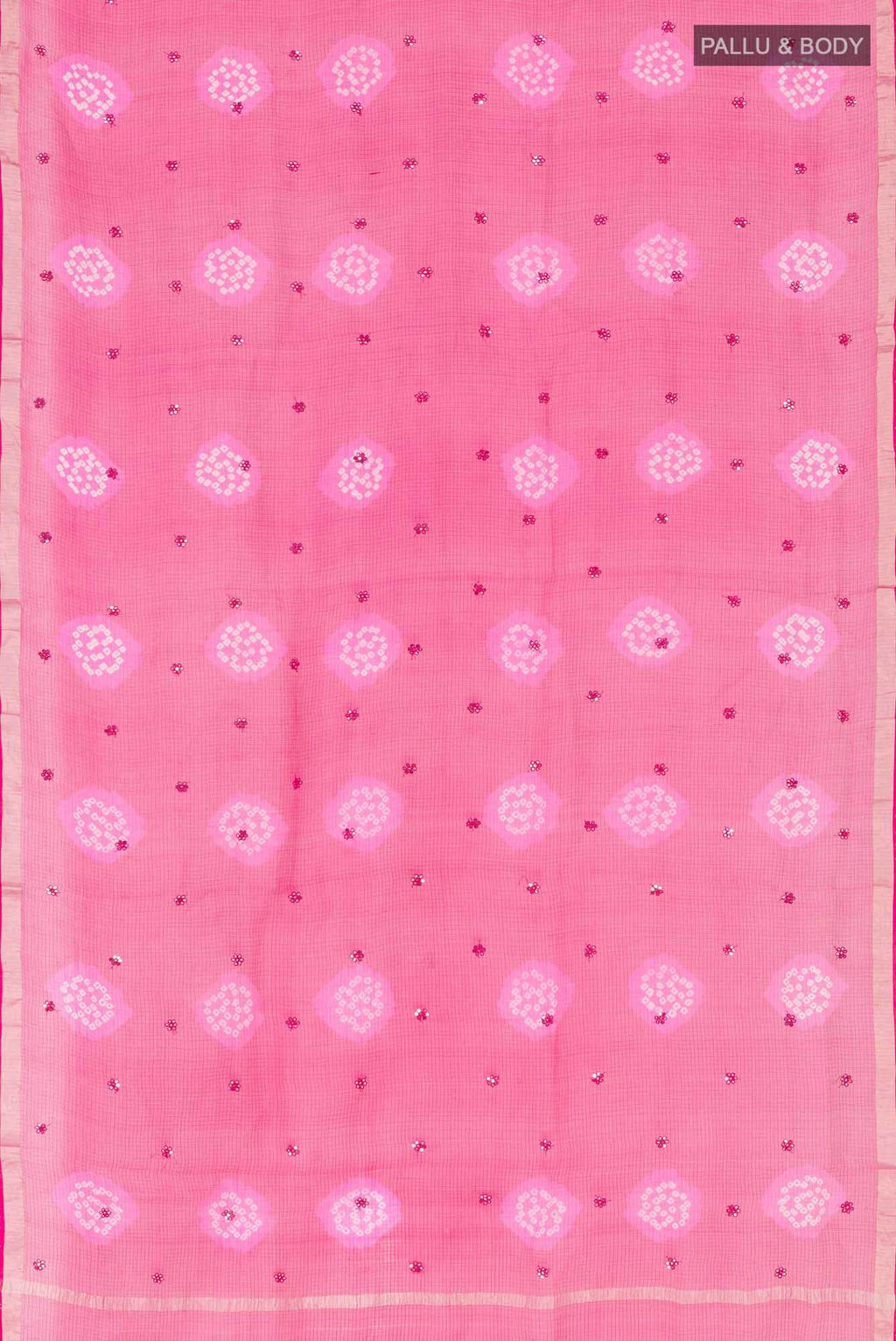 Pink Kota Silk Saree