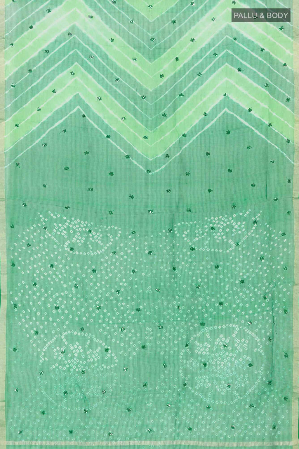 Green Kota Silk Saree